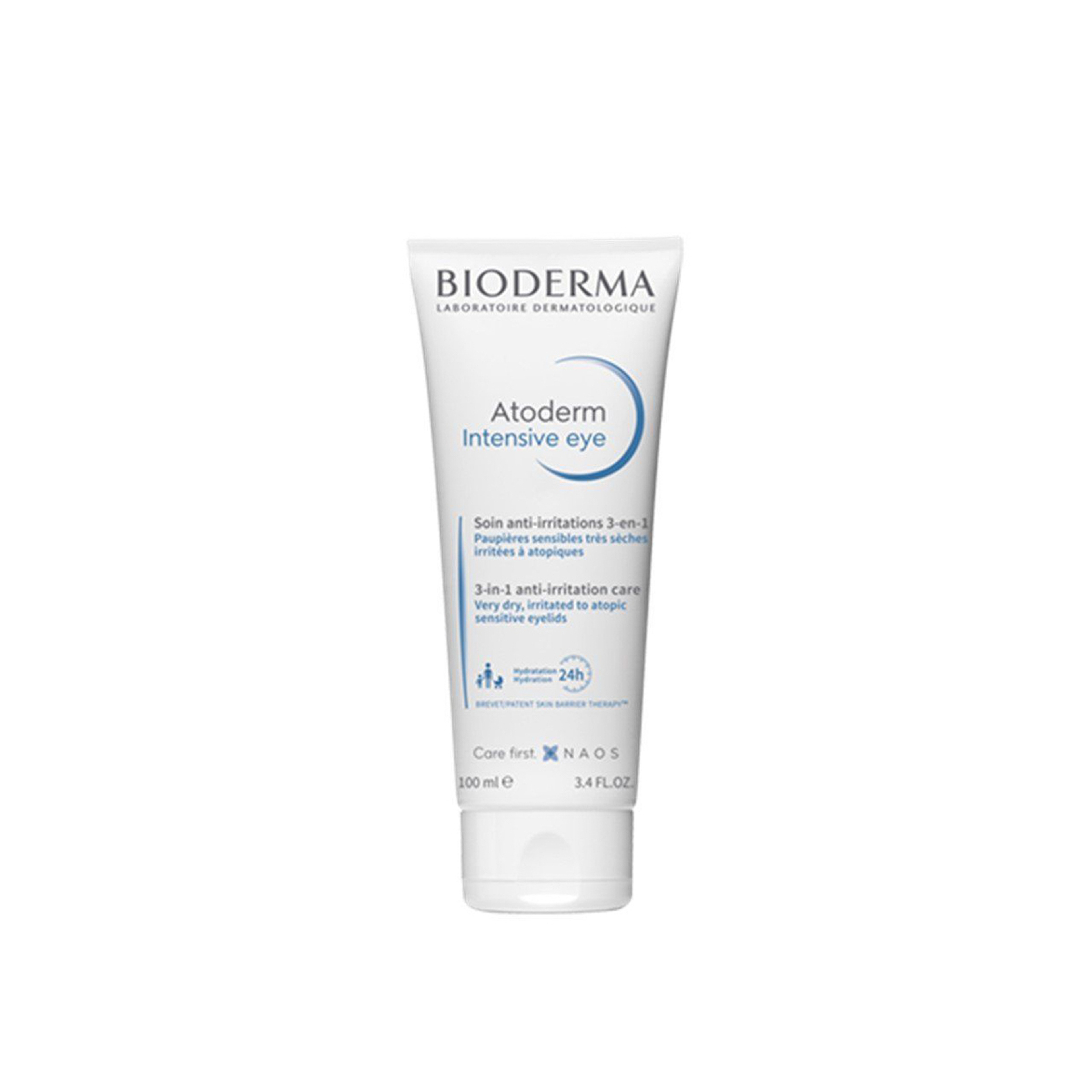 Bioderma, Atoderm, Intensive Eye Cream, 3-In-1 Eyelids Irritation Care - 100 Ml