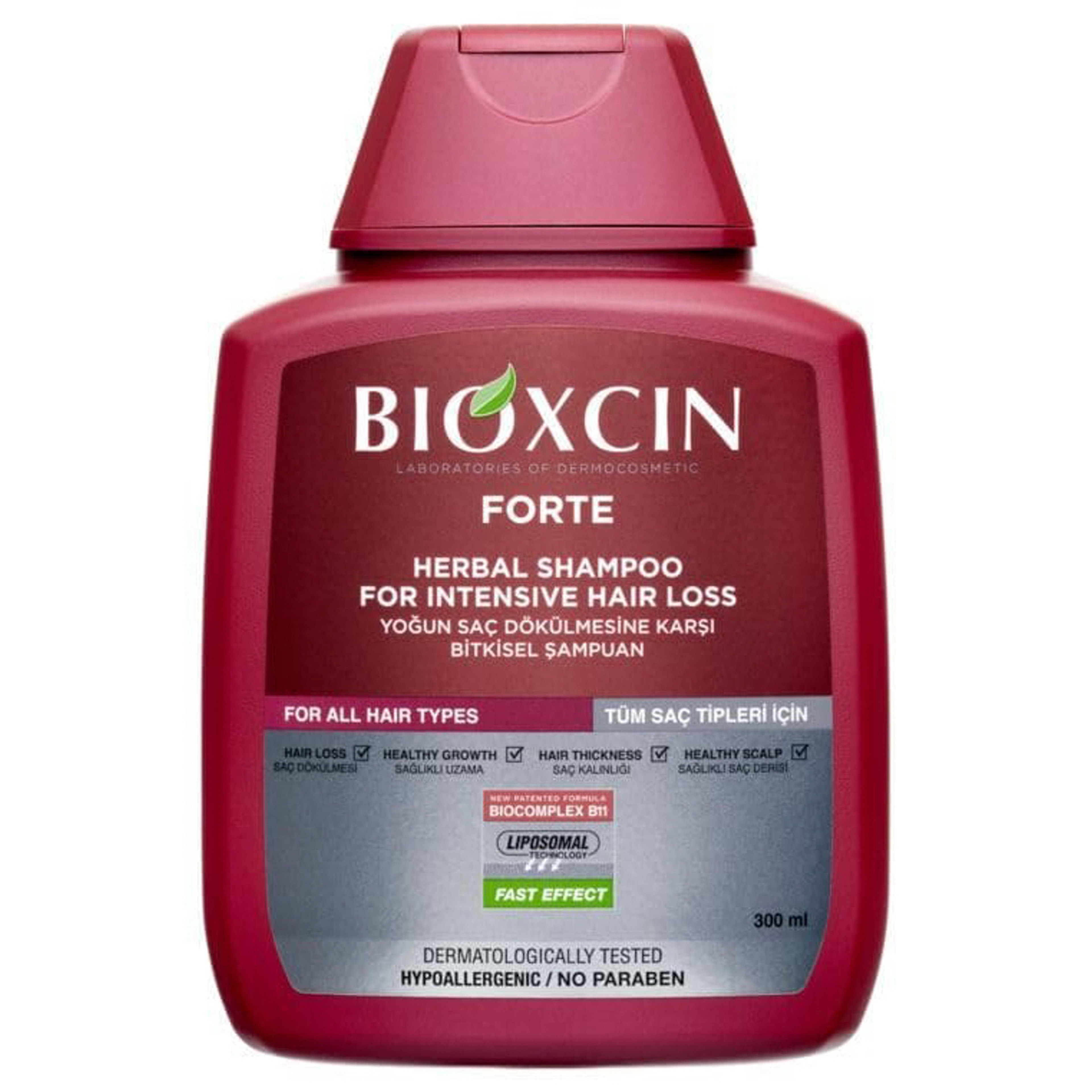 Bioxcin Forte Anti-Hair Loss Herbal Shampoo 300 Ml