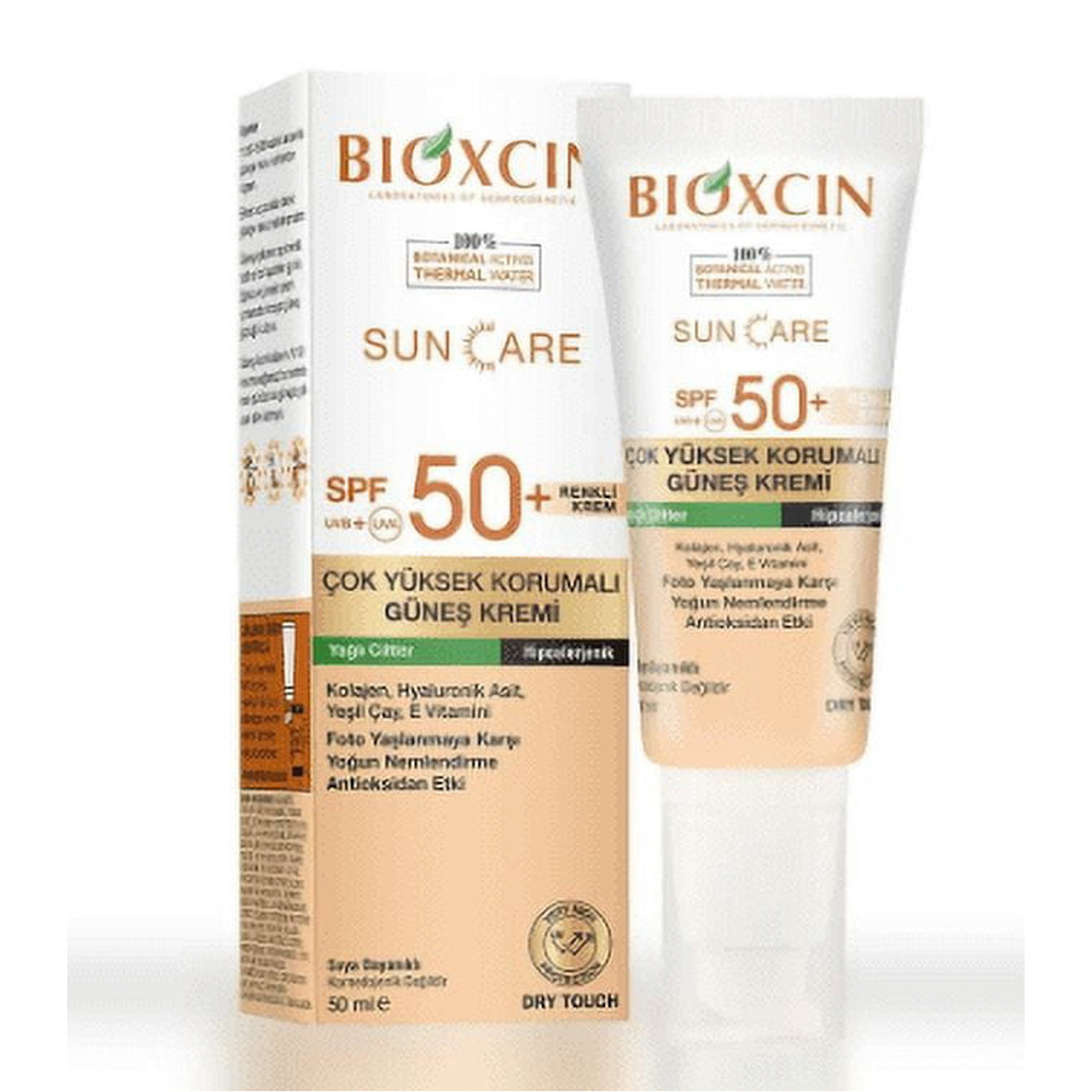 Bioxcin Premium Sunscreen Skin Tone Sunscreen Factor 50+ For Oily Skin - 50Ml