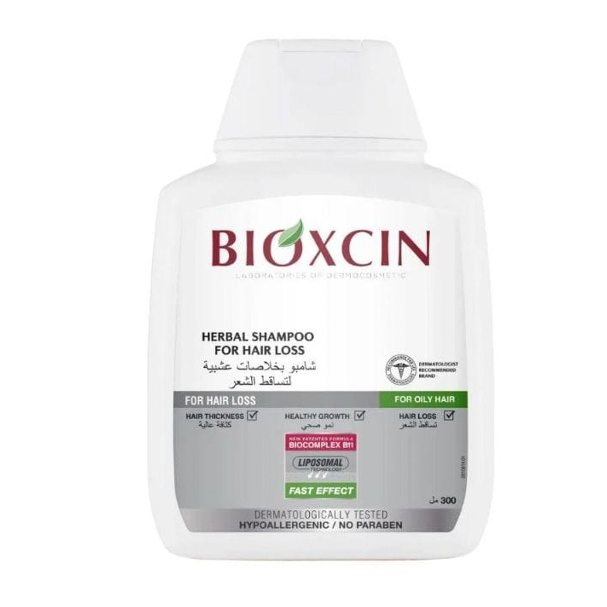 Bioxin Classic Anti-Hair Loss Shampoo For Oily Hair 300 Ml | Whites