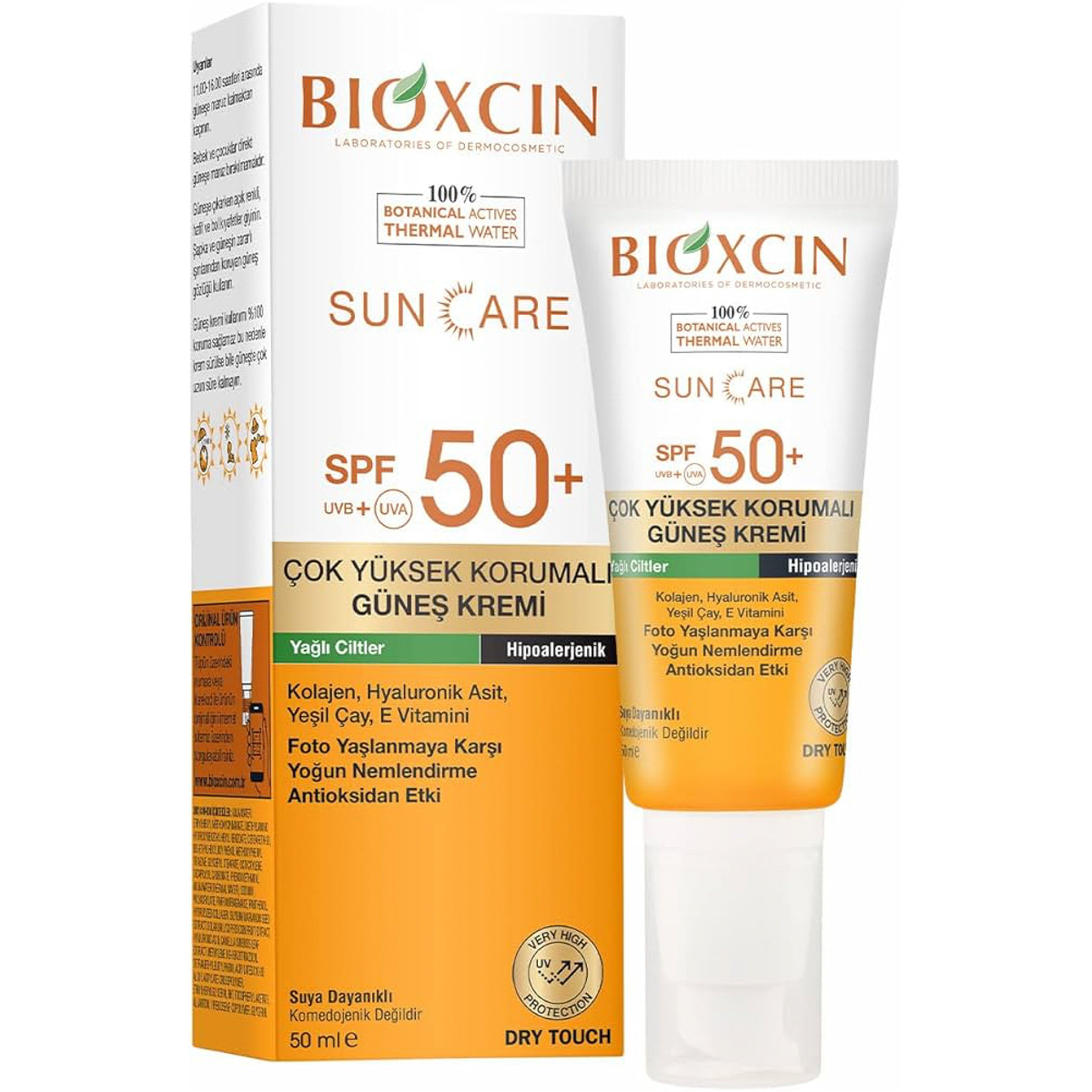 Bioxcin Suncare Sunscreen Cream For Oily Skin Spf 50+ - 50Ml