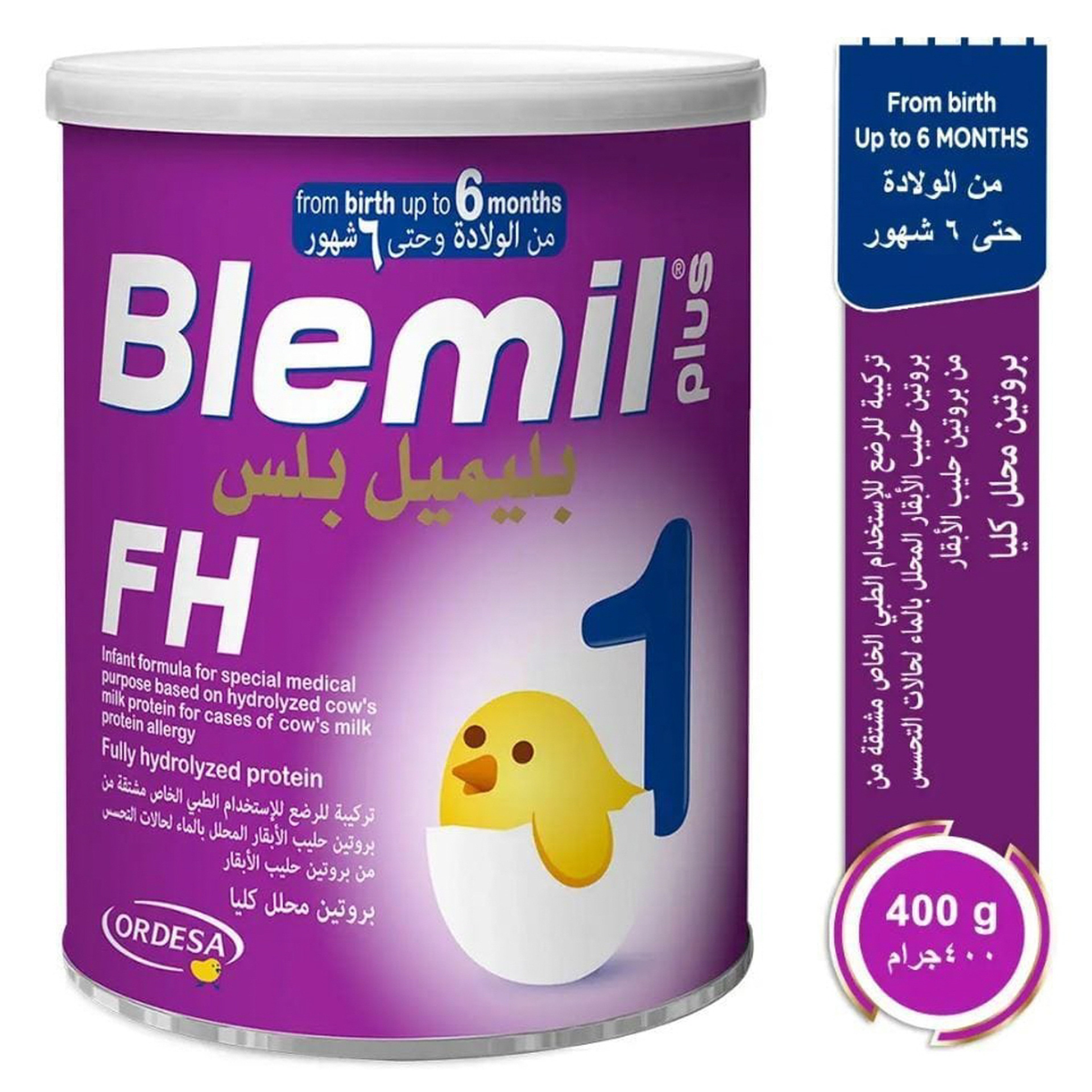 Blemil Plus 1 Totally Hydrolyzed Protein Baby Milk 400G