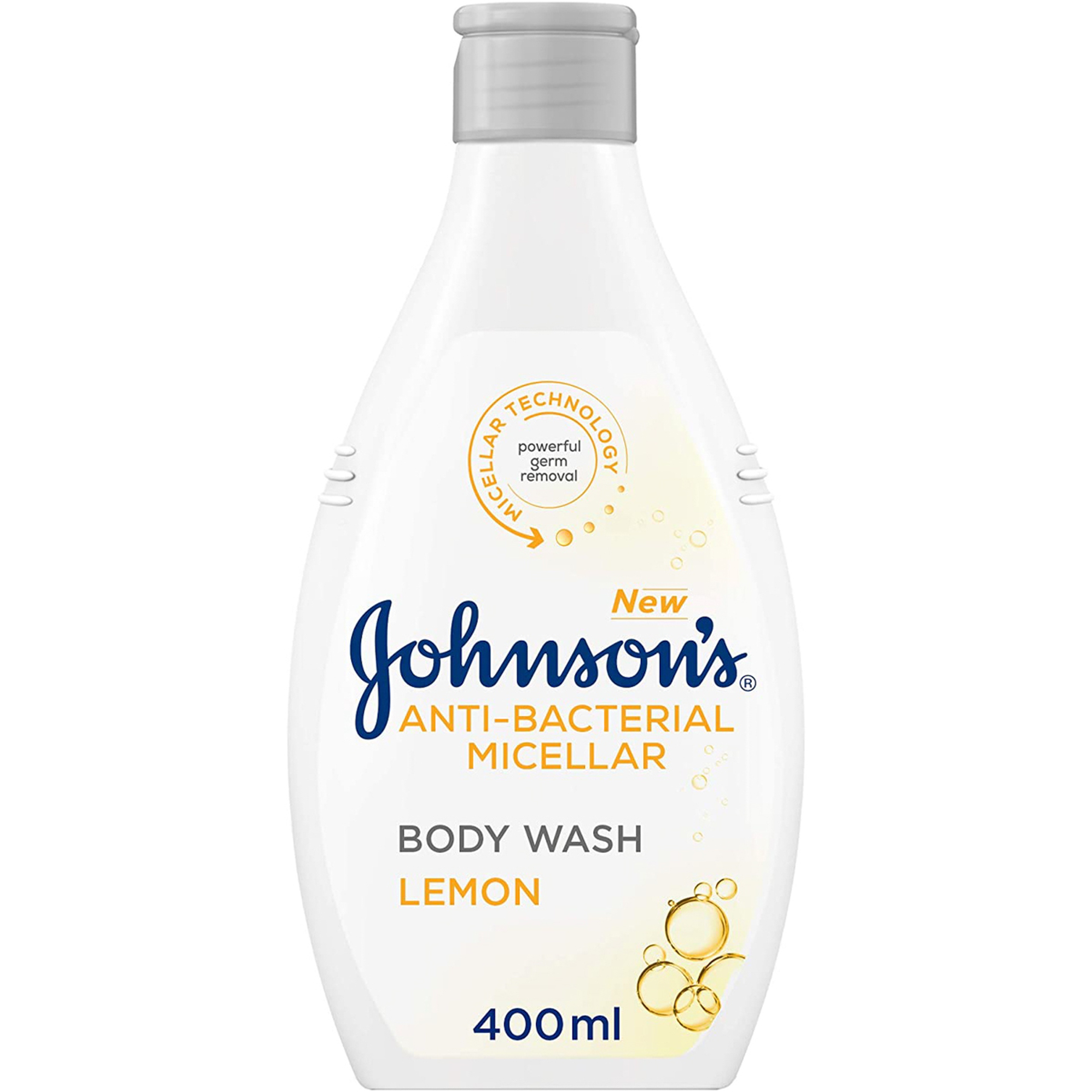Body Wash, Anti-Bacterial Micellar, Lemon, 400 Ml