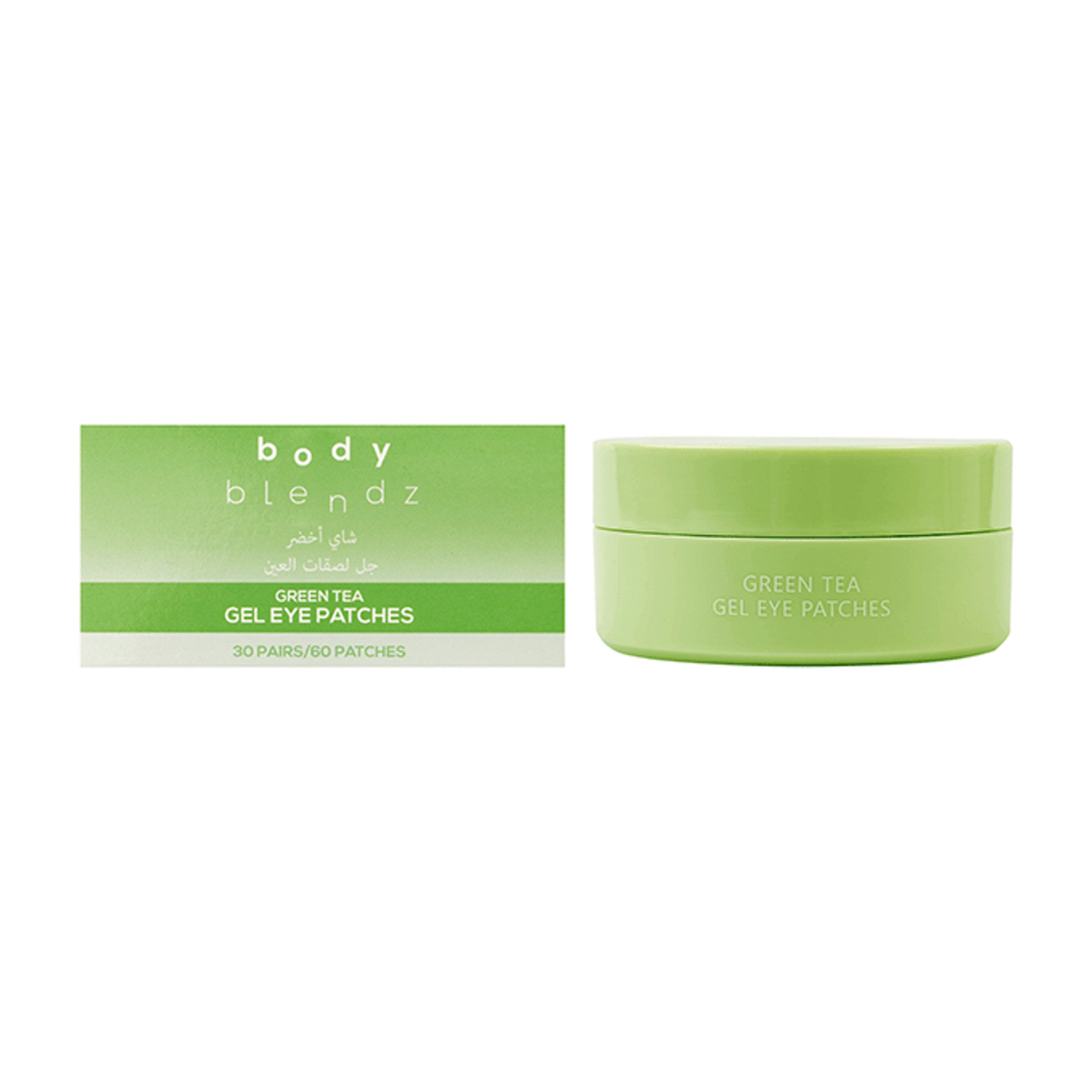 Body Blendz Green Tea Gel Eye Patches 60 Patches