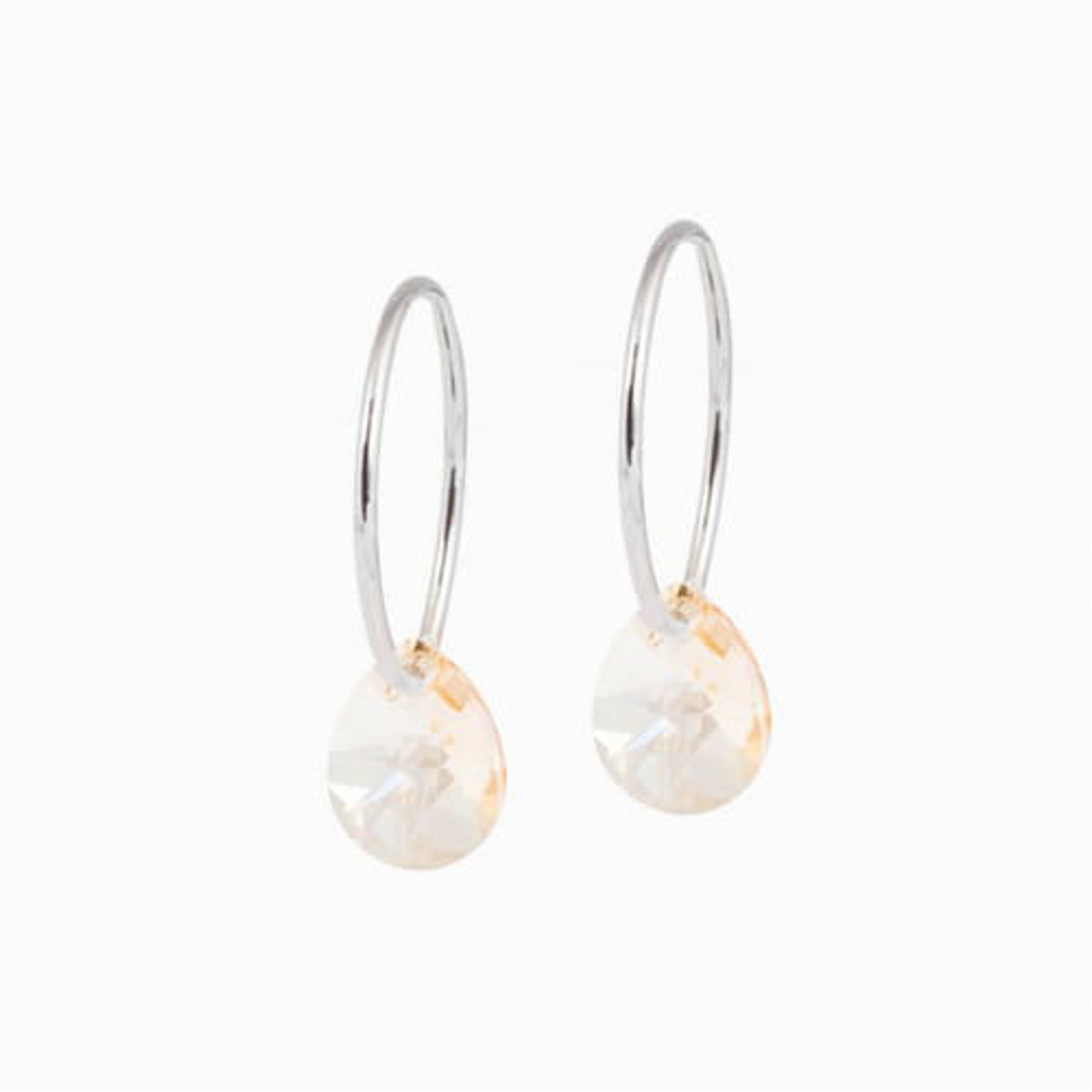 بلومدال حلق طبي دائري ذهب 14 ملي