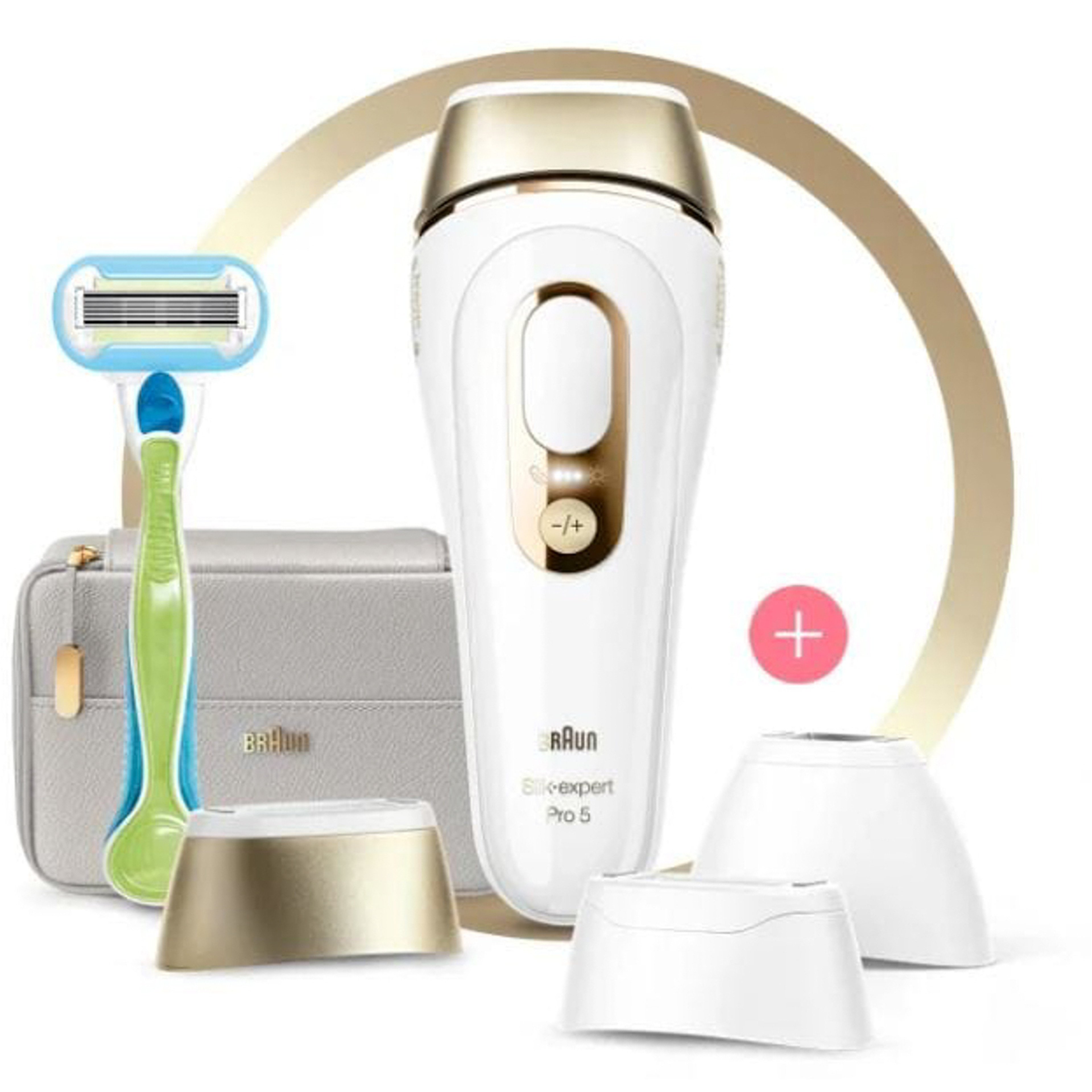 Braun Silk-Expert Pro With 4 Extras Wide Head, Precision Headpl5257 Ipl