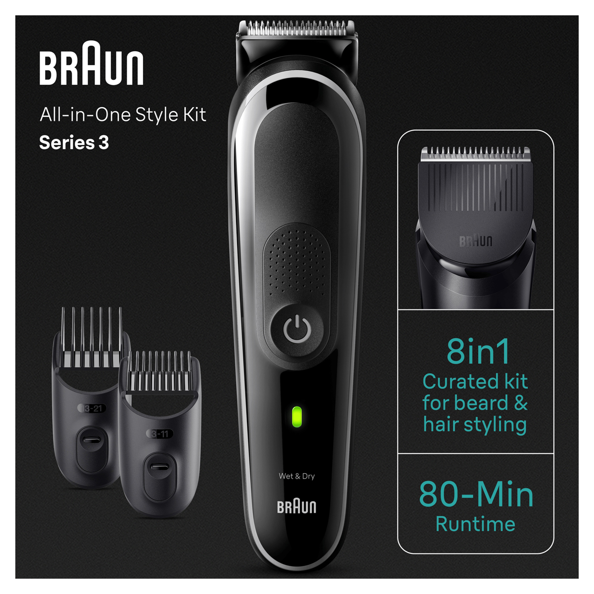 Braun All-in-One スタイルキット 8in1 Braun All-in-One スタイルキット 8in1 【公式通販】