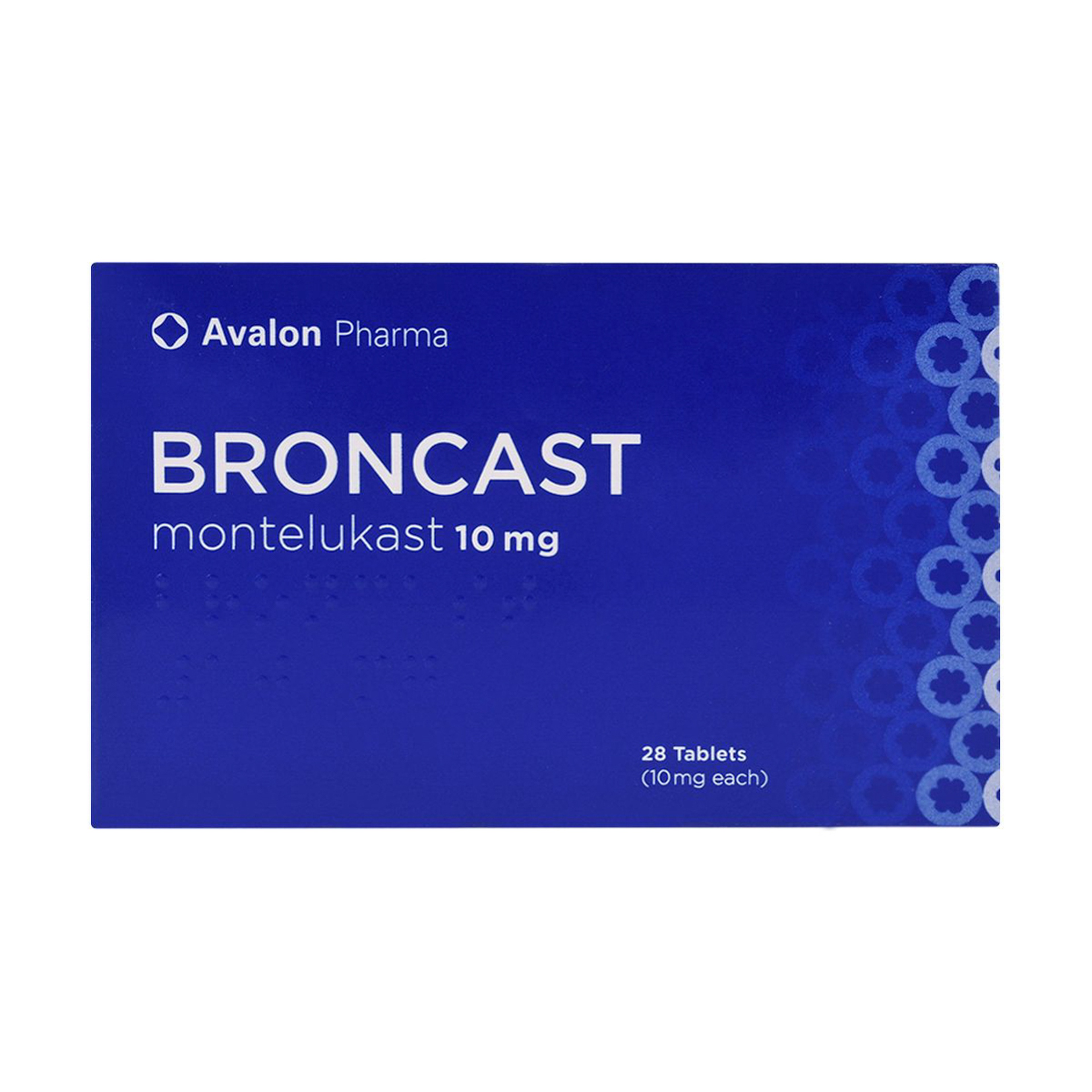 Broncast 10 Mg Tablet 28 Pcs