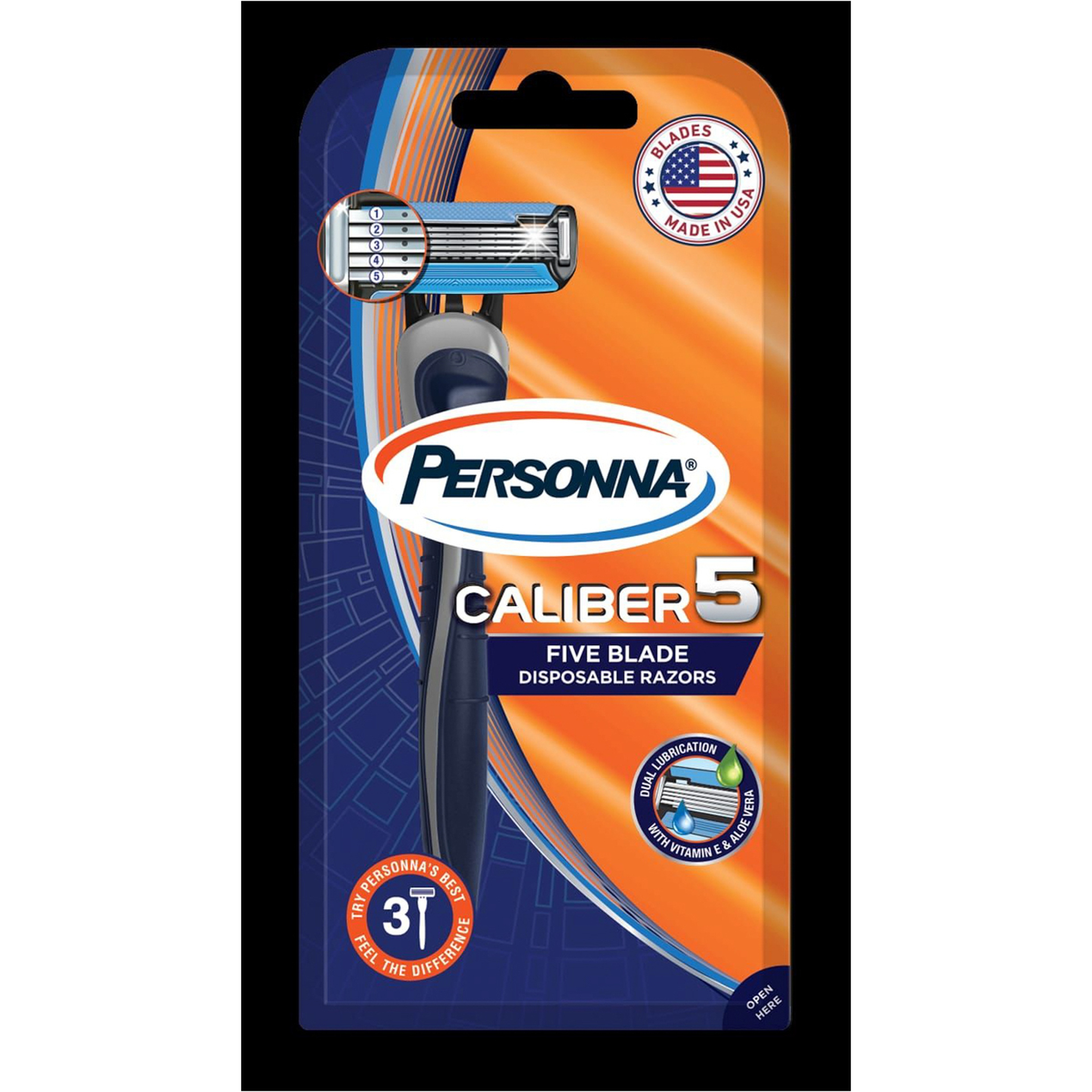 Caliber Razor Pack Of 3