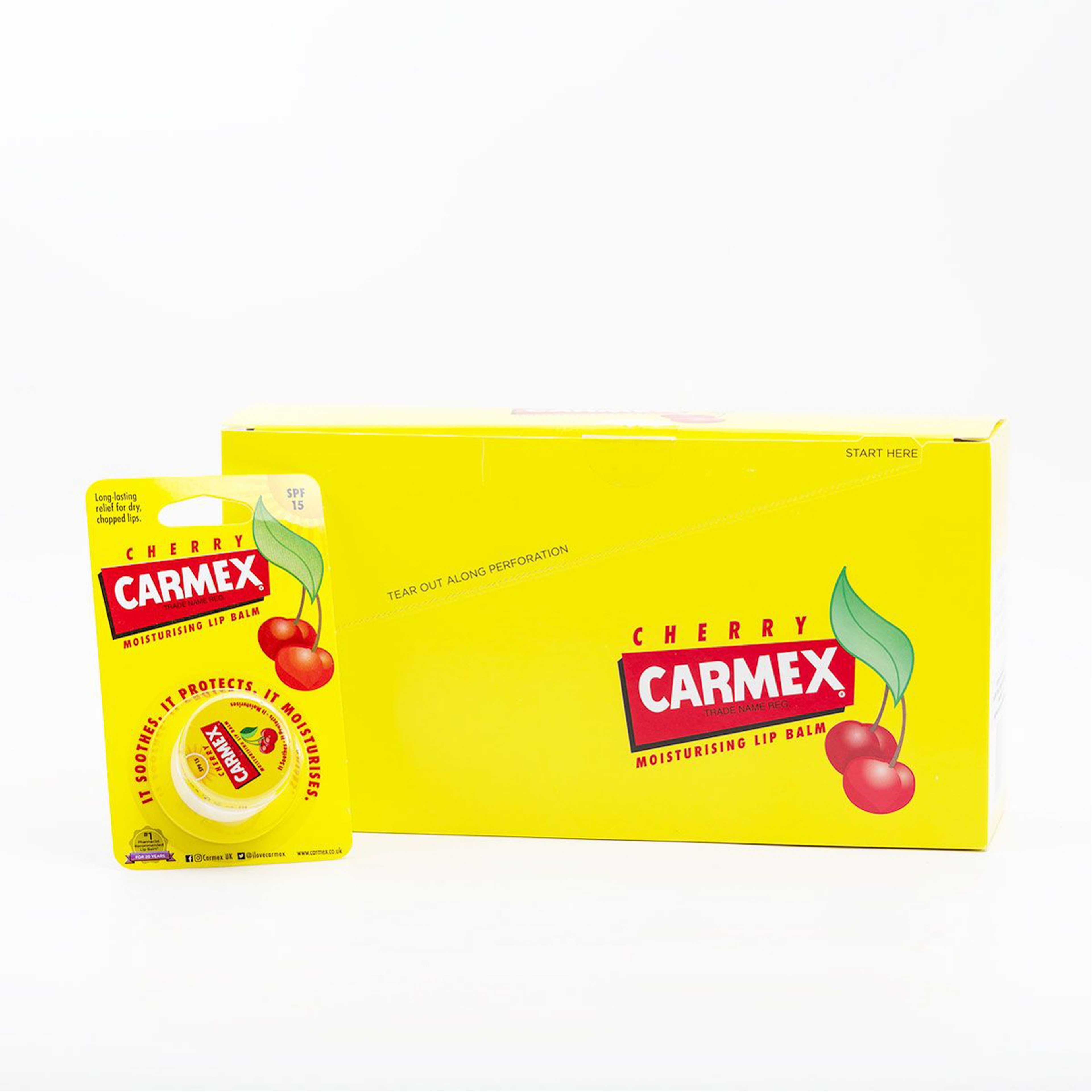 Carmex Cherry Lip Balm Spf15 Pot 7.5G