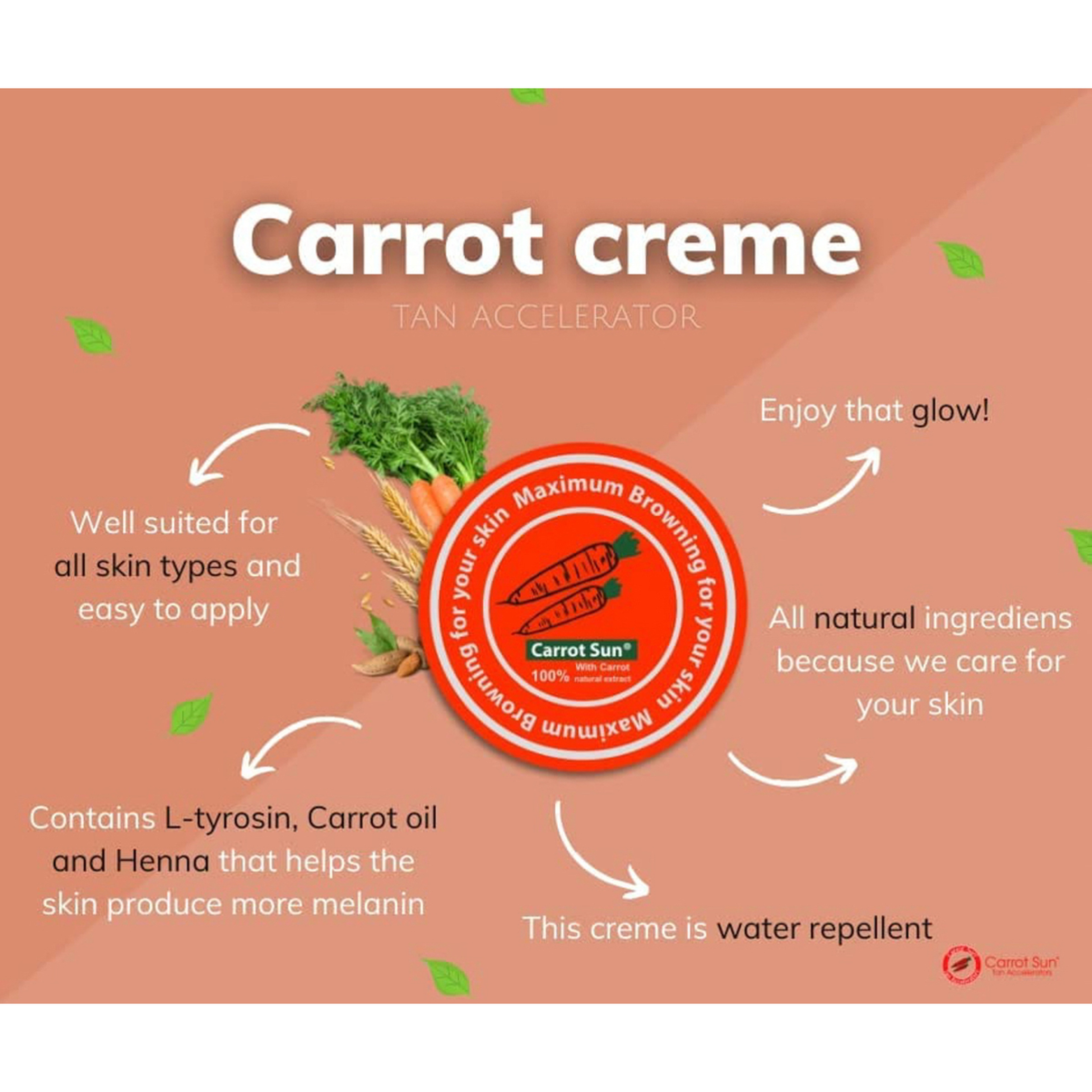 كاروت صن كريم التسمير من الجزر 350مل