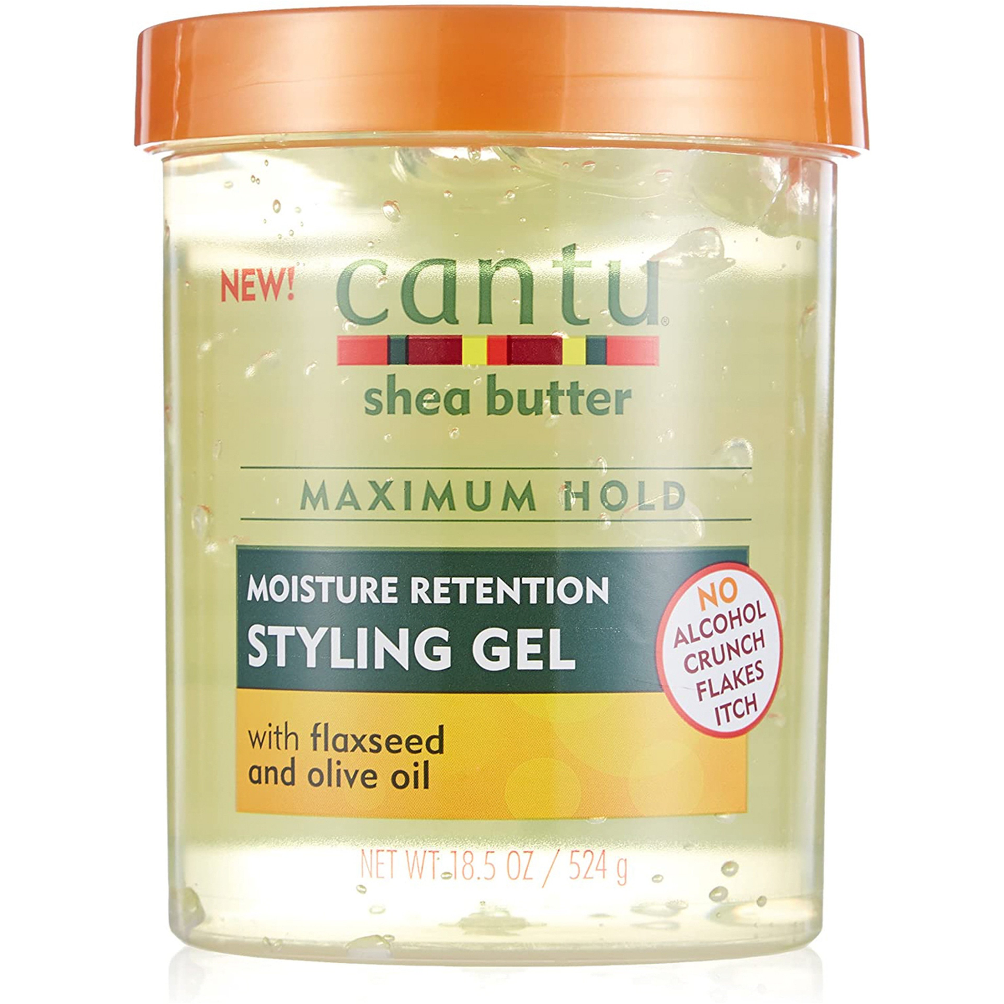 Cantu Shea Butter Moisture Retention Styling Gel Flexible Hold -524Gm