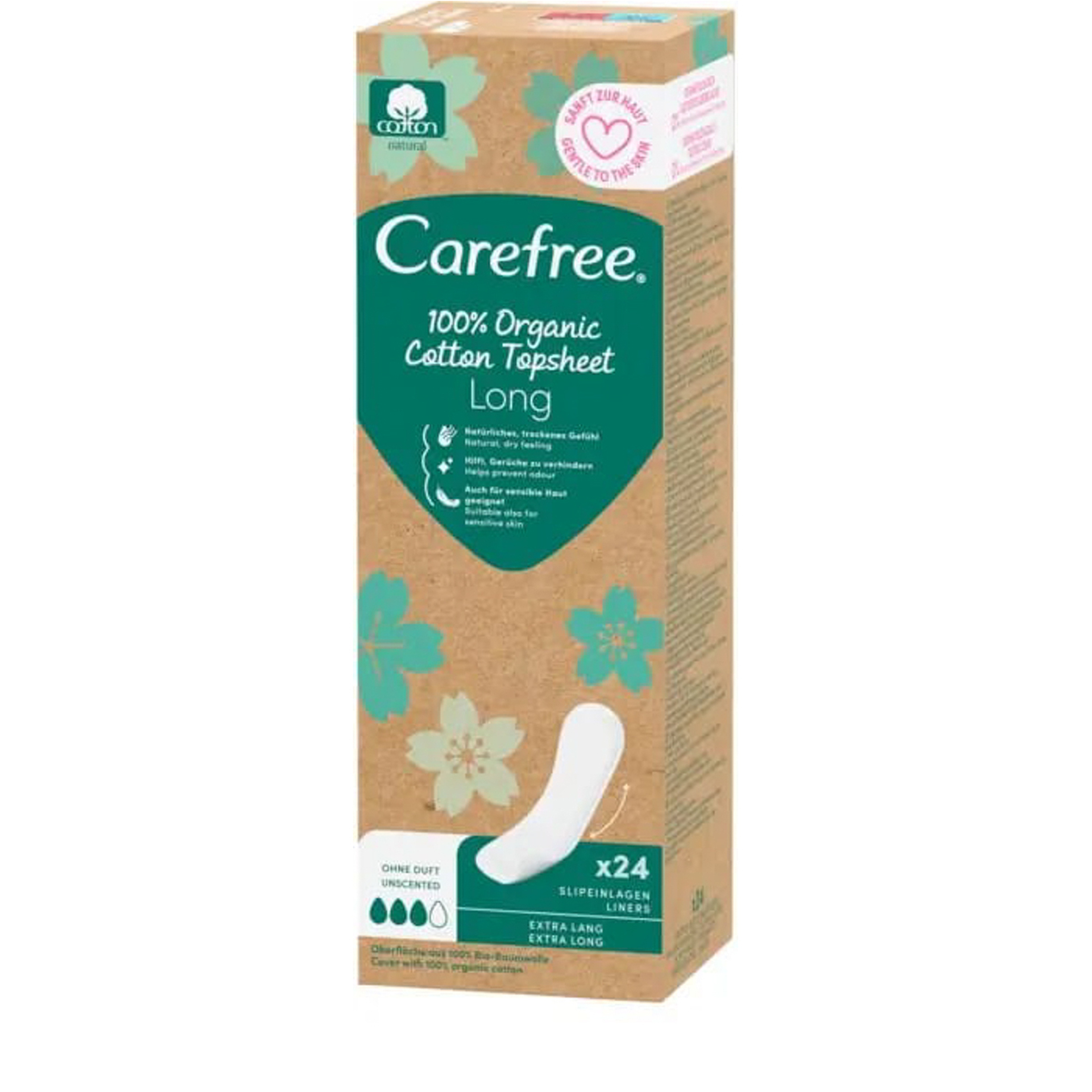 كيرفري قطن بانتيلاينر أصلي طويل 24 فوطه