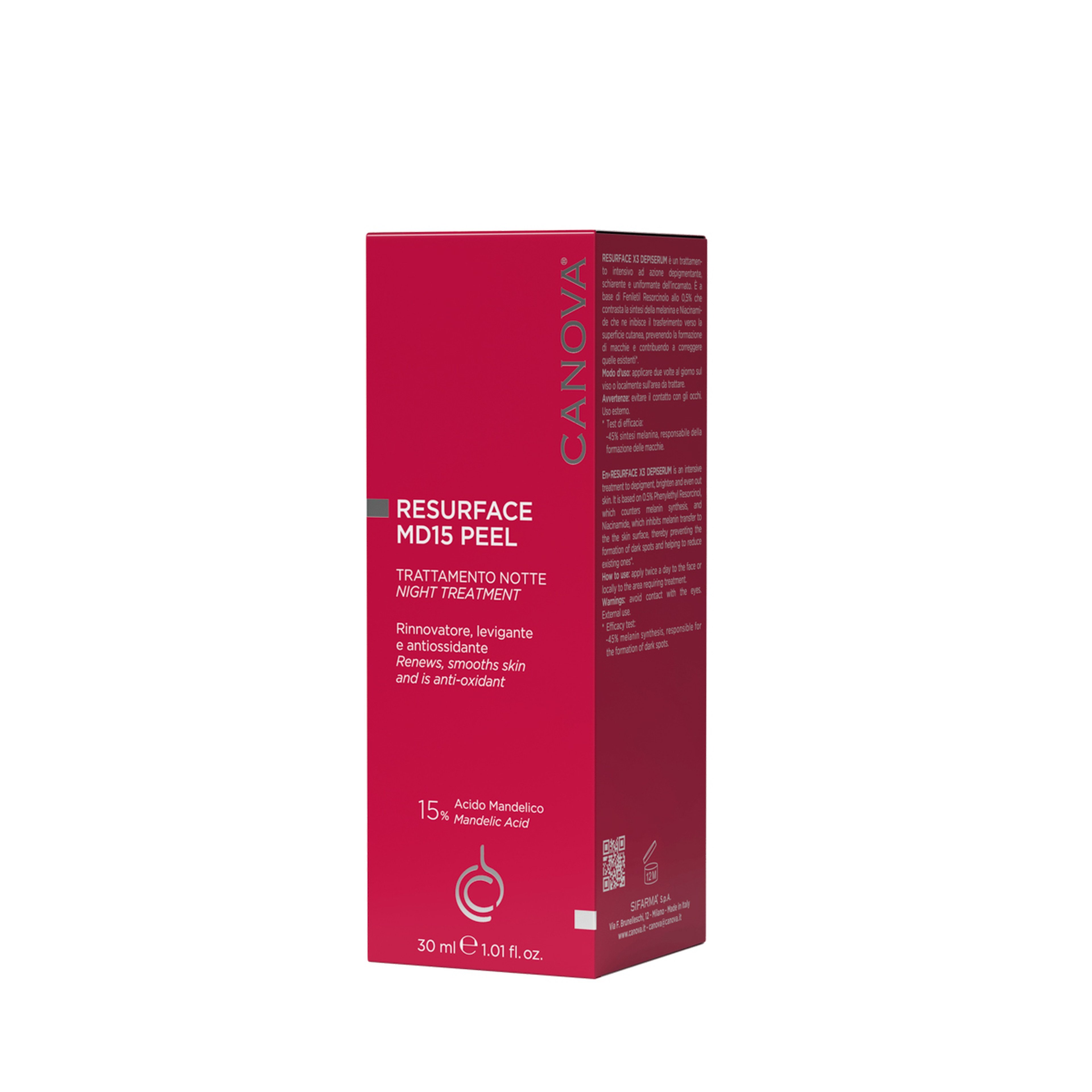 Canova Resurface Md15 Peel Night 30 Ml