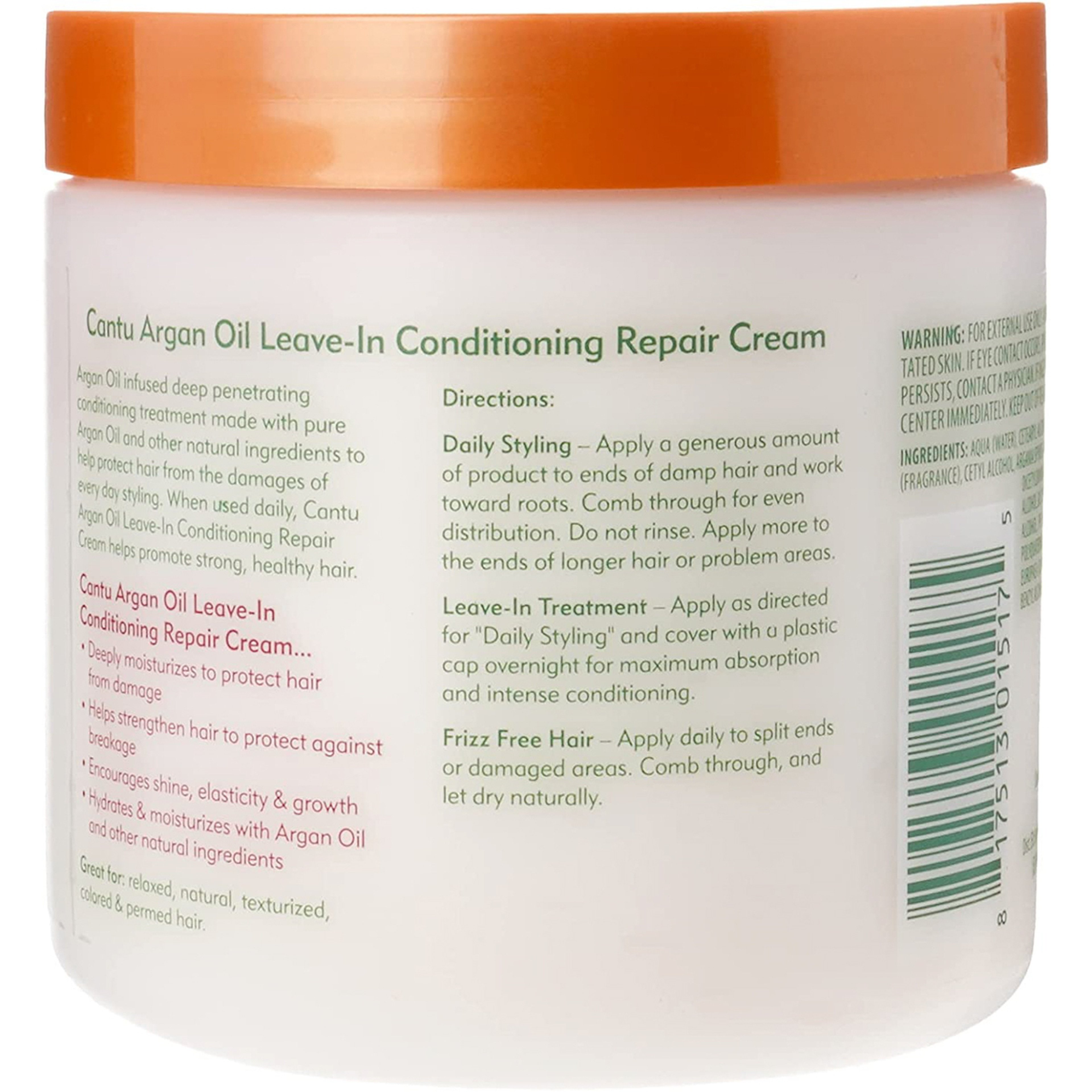 Cantu Argan Oil Leave-In Conditioning Repair Cream-435G
