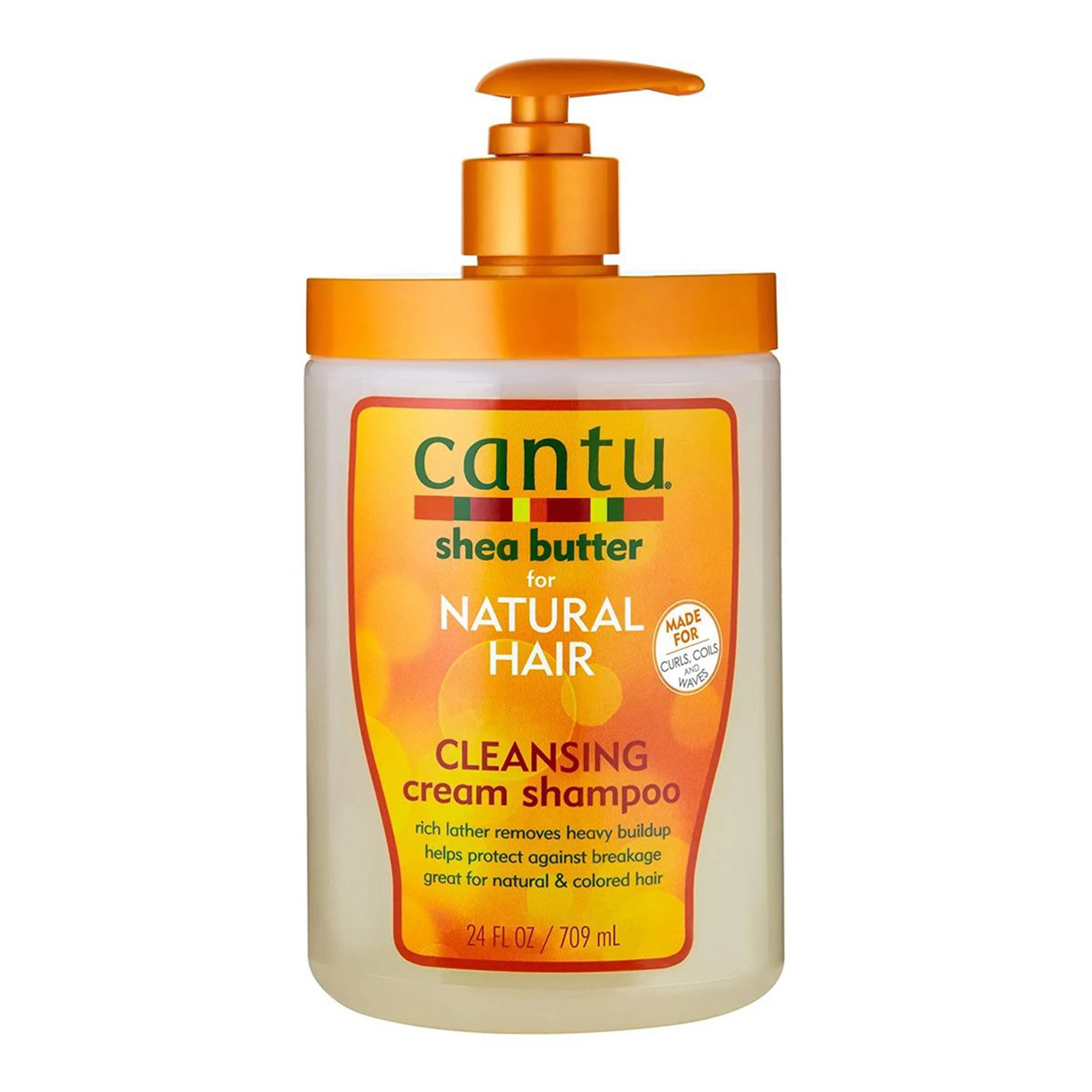 Cantu Shea Butter Sulfate-Free Cleansing Cream Shampoo-709Gm