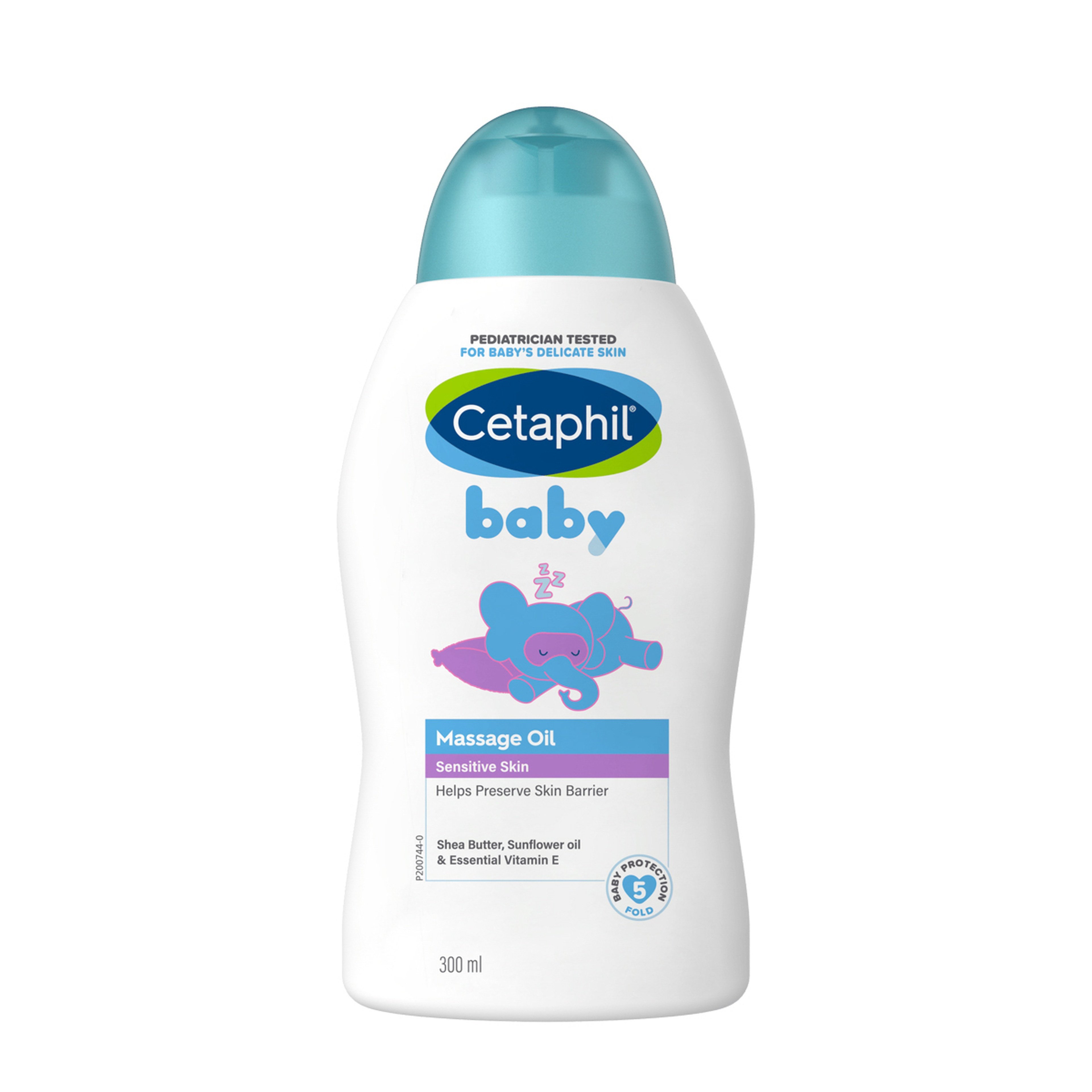 Cetaphil Massage Baby Oil 300Mlwith Shea Butter - 300Ml