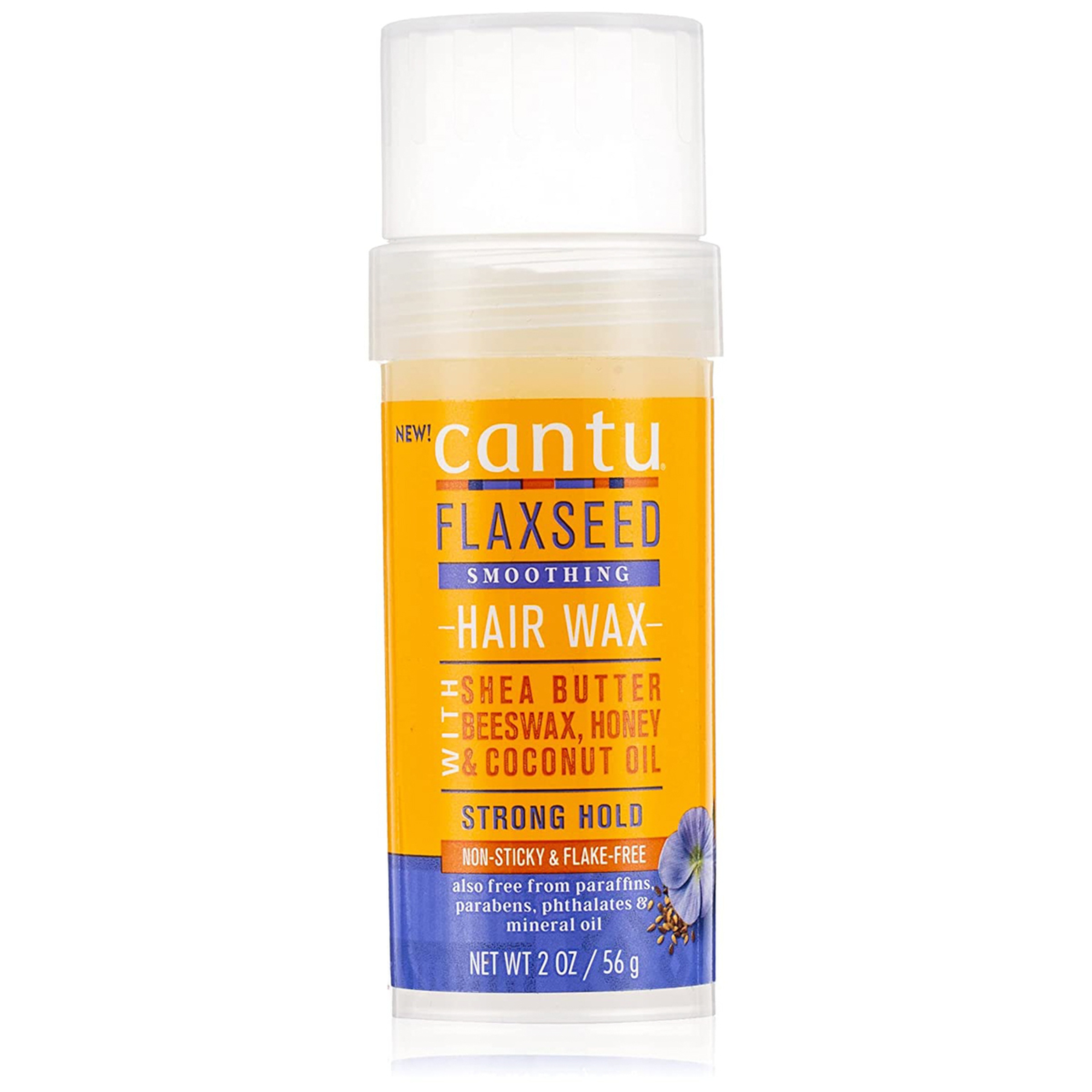 Cantu Flaxseed Smoothing Hair Wax Strong Hold-56Gm