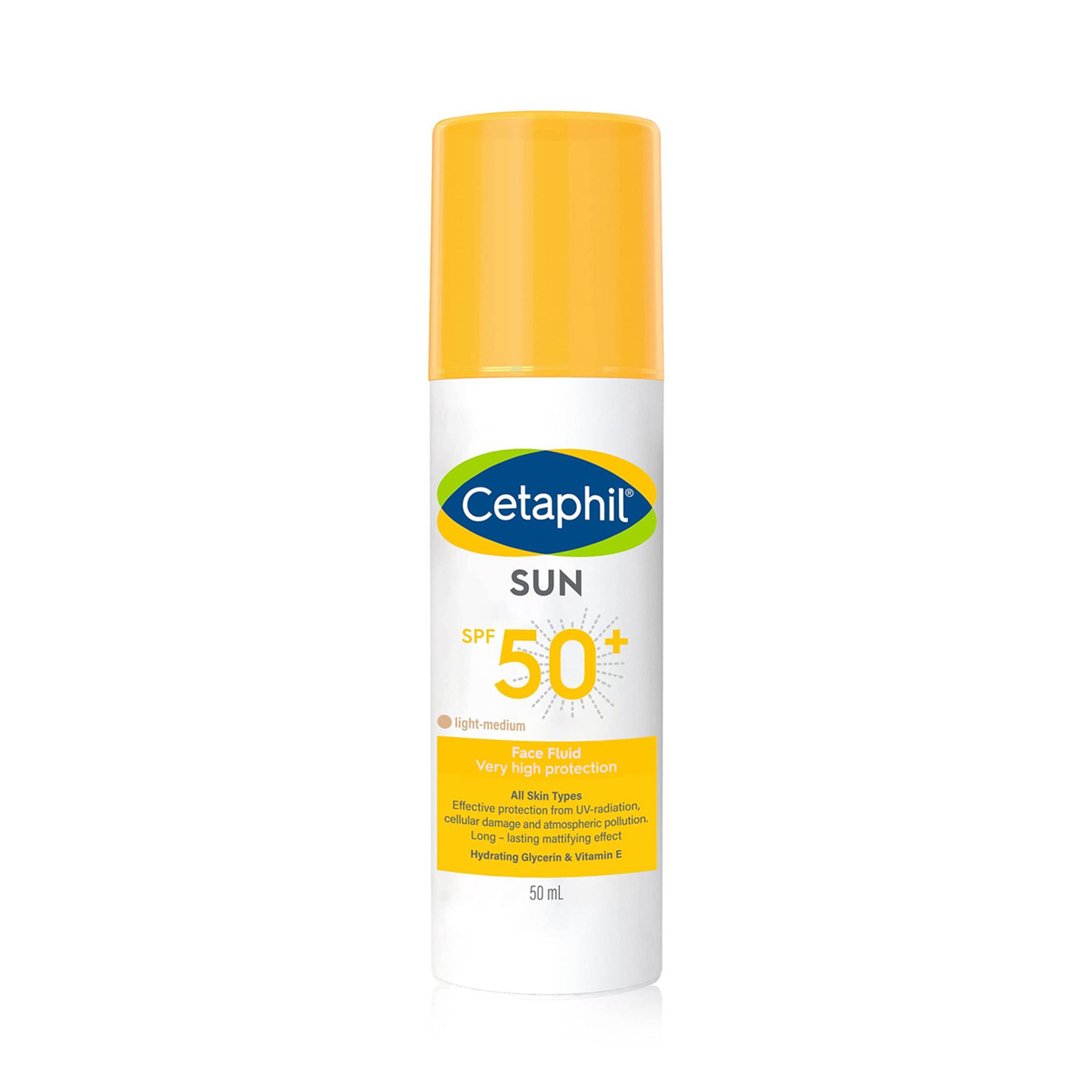 Cetaphil Sun Face Fluid Spf 50+ Tinted 50Ml