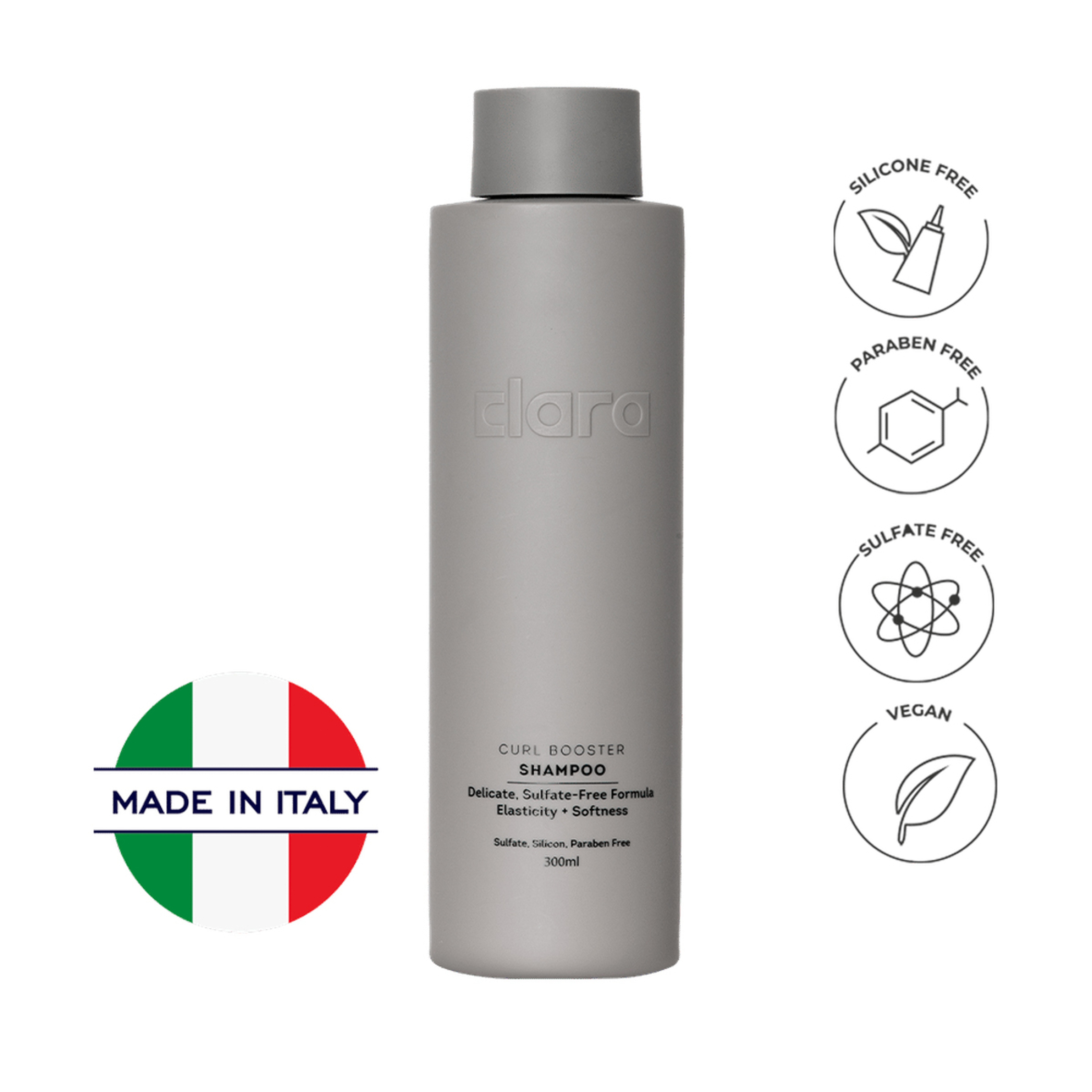 Clara Curl Booster Shampoo 300Ml