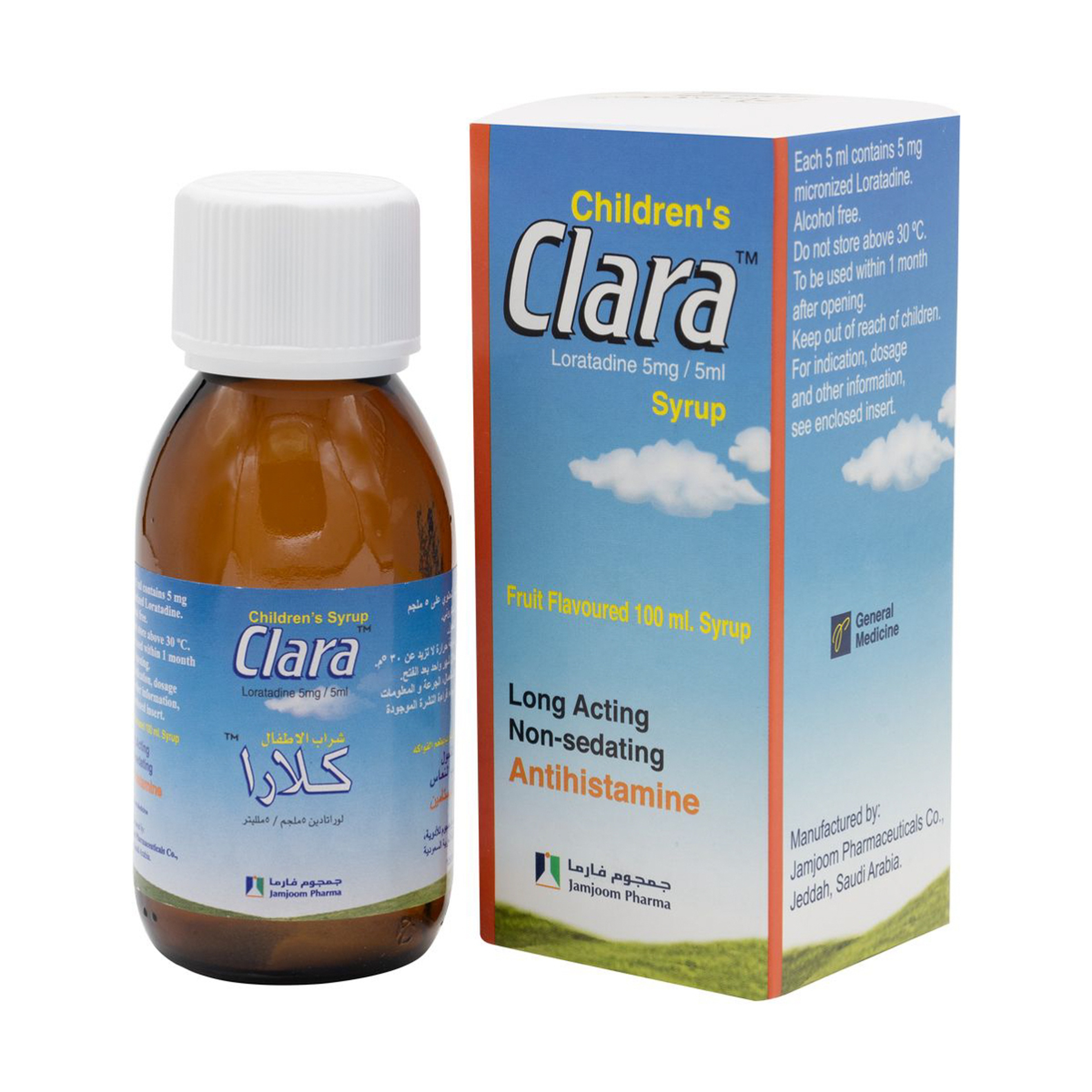 Clara 5 Mg/5Ml Syrup 100 Ml