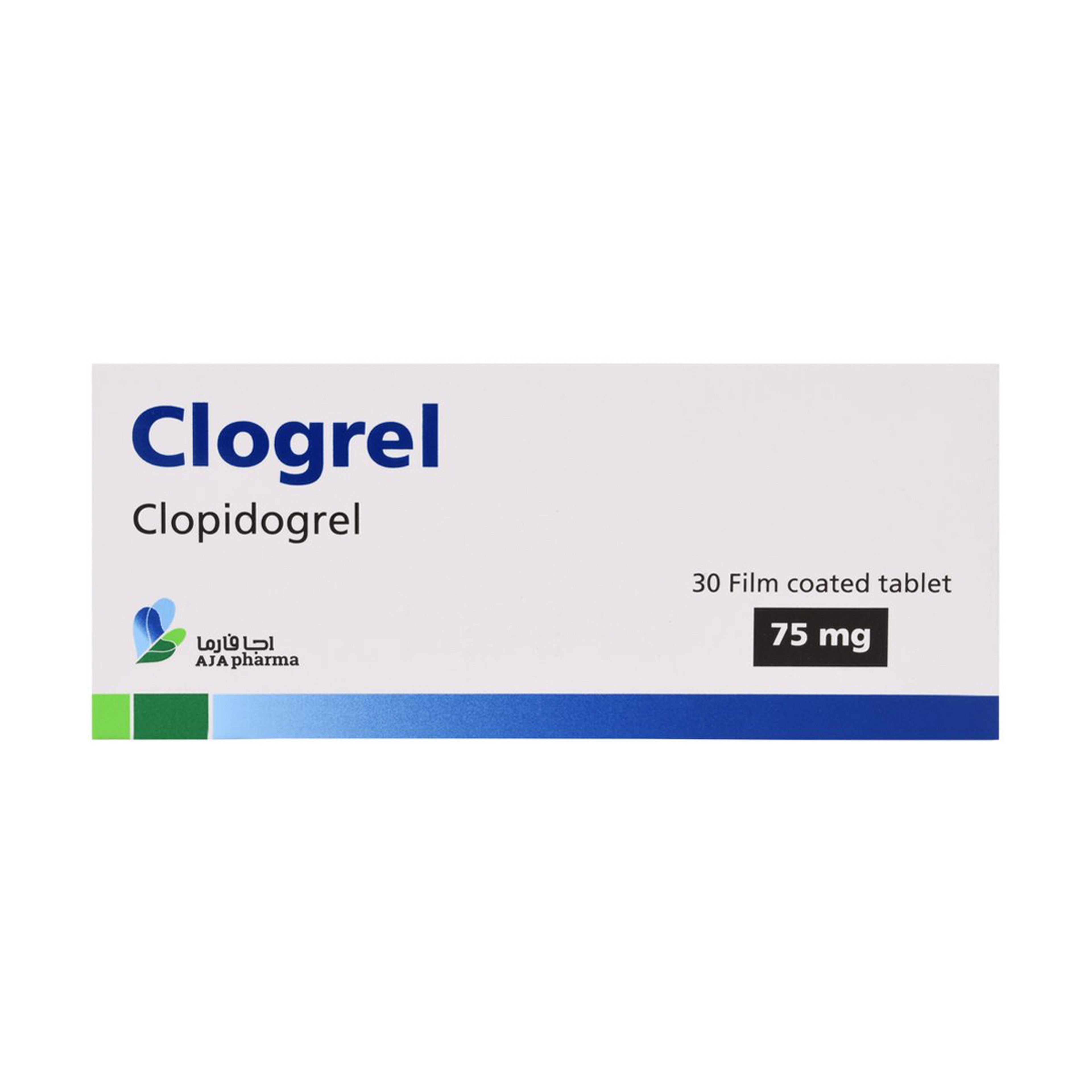 Clogrel Tablet 75 Mg 30 Tab