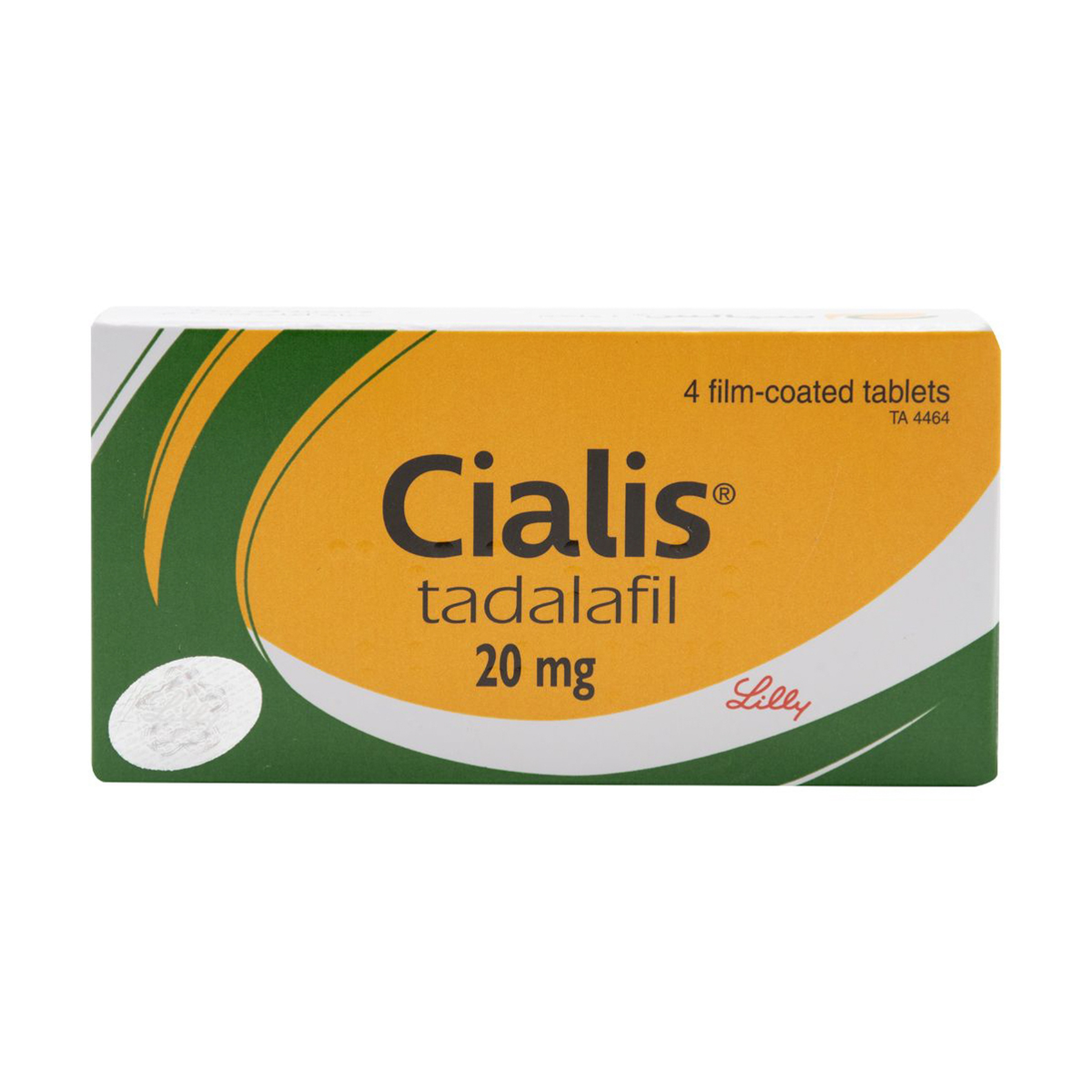 Cialis 20Mg 4 Tablets