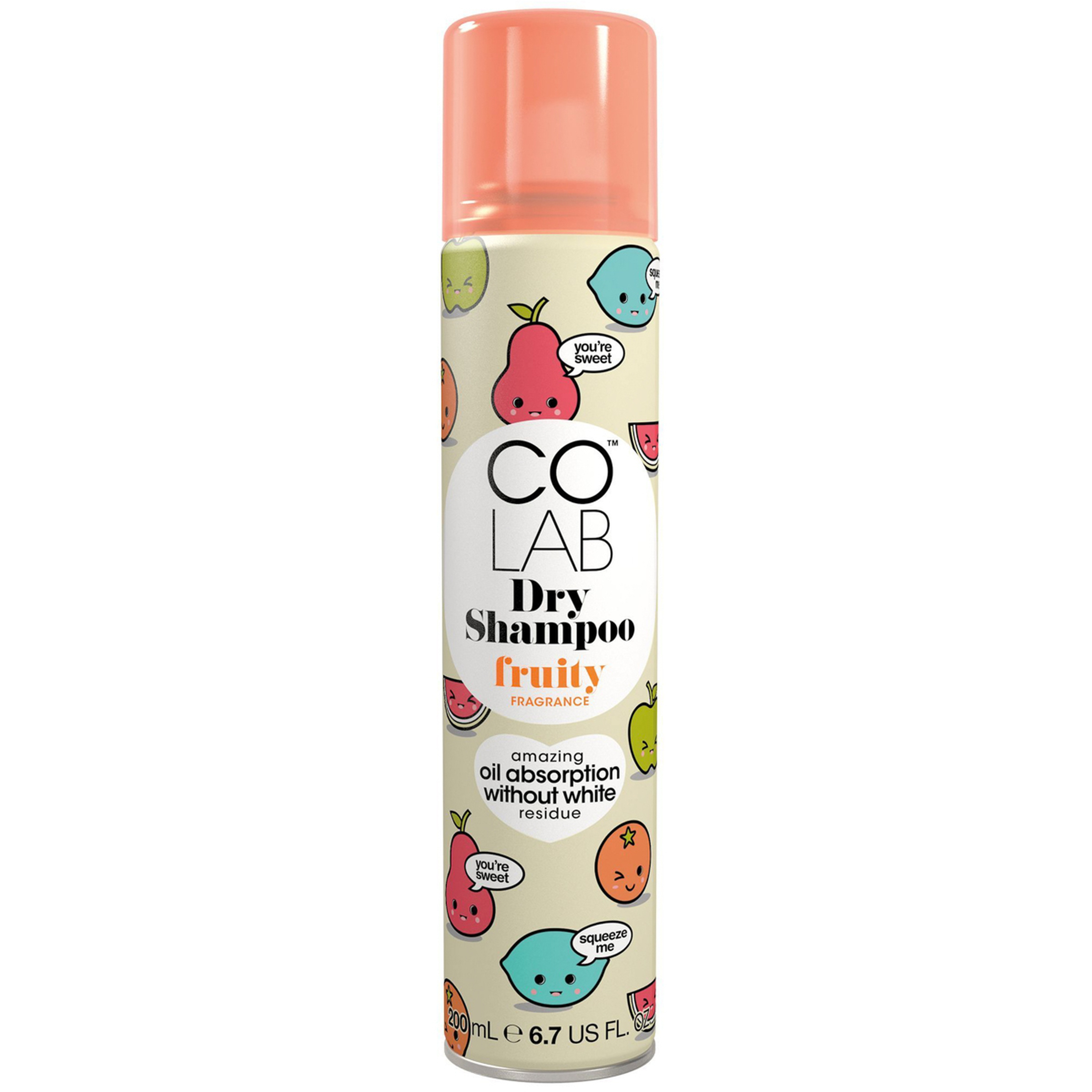 Colab Dry Shampoo Fruity Fragrance 200Ml