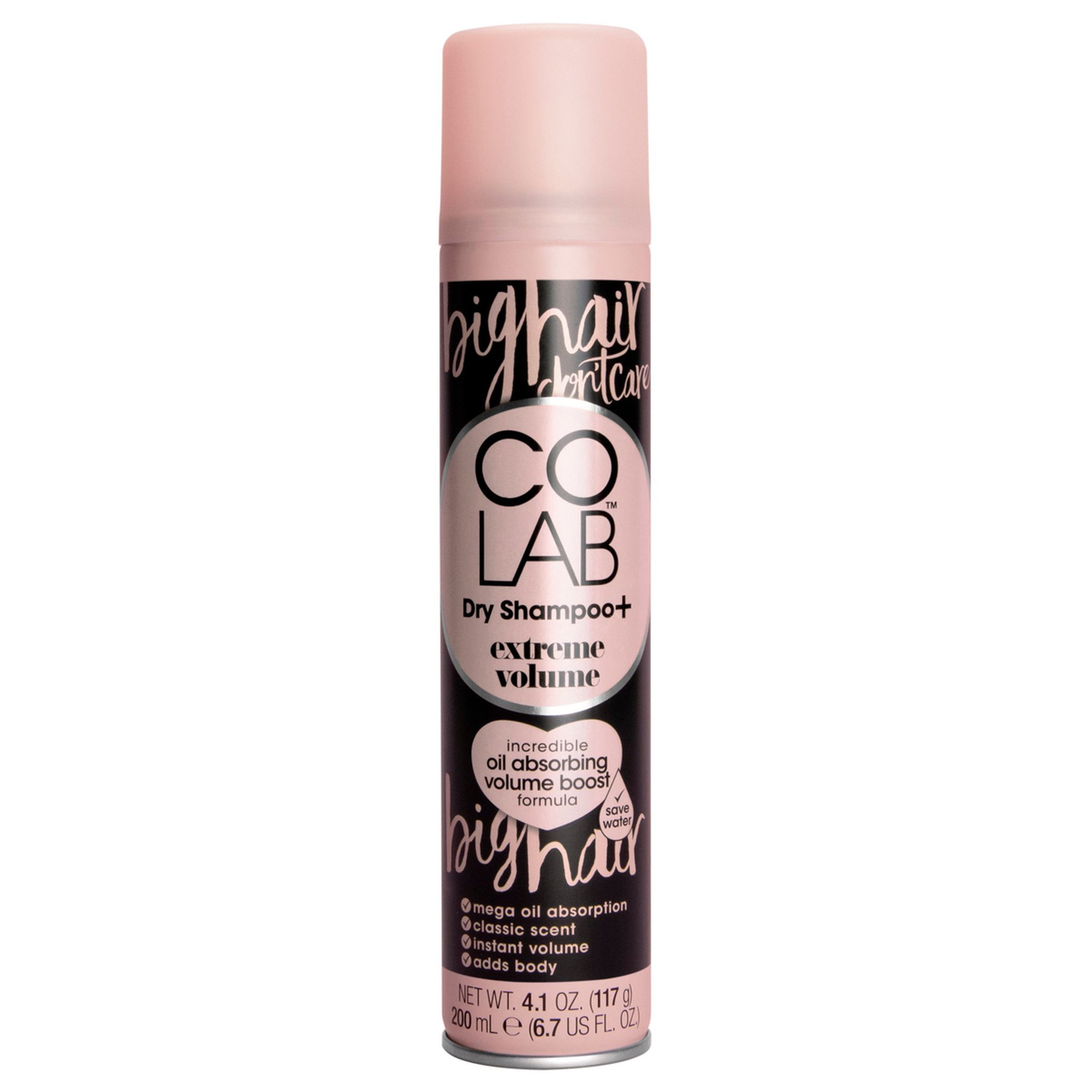 Colab Dry Shampoo Invisible Extreme Volume Fragrance 200 Ml