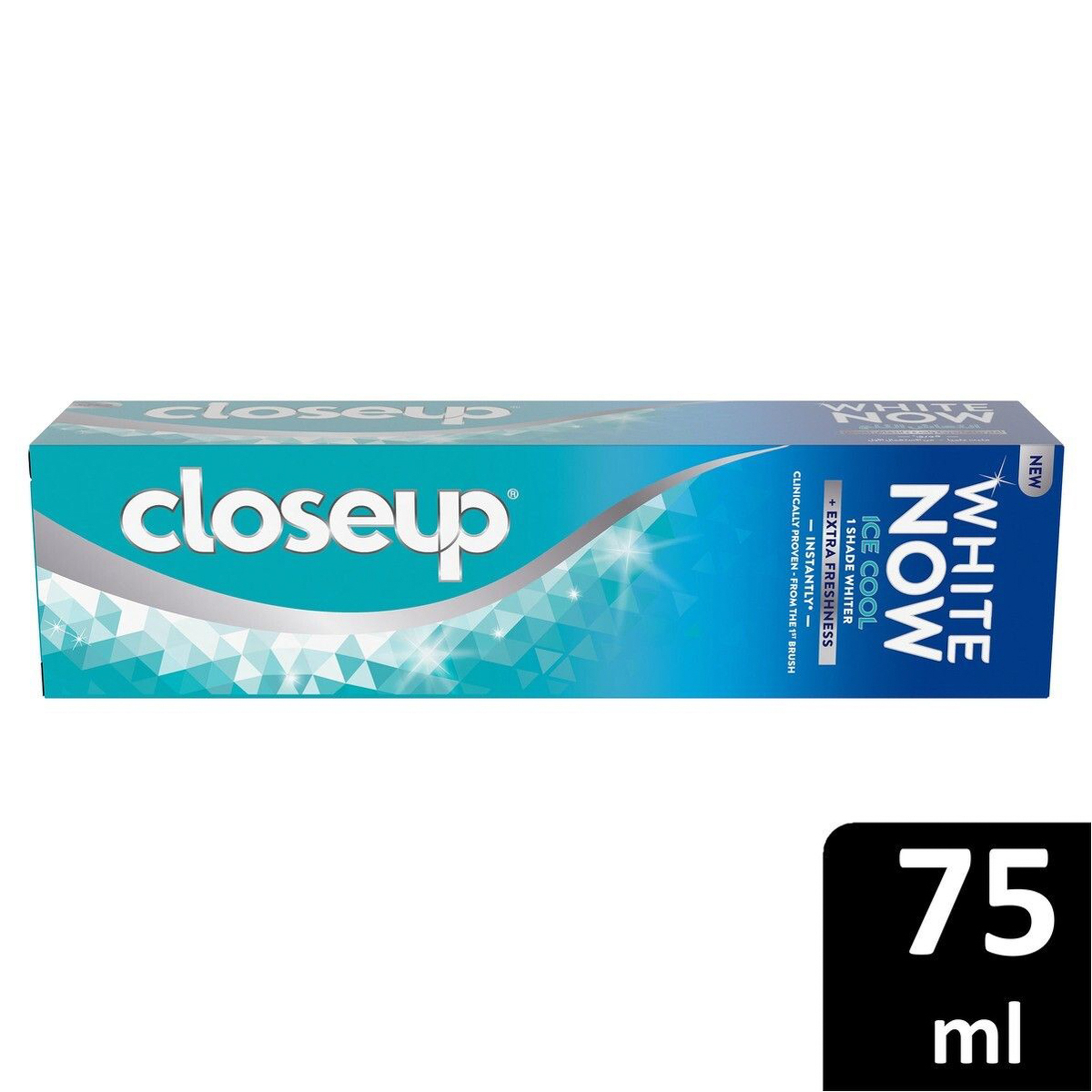 Close Up, Toothpaste, White Now, Ice Cool - 75 Ml