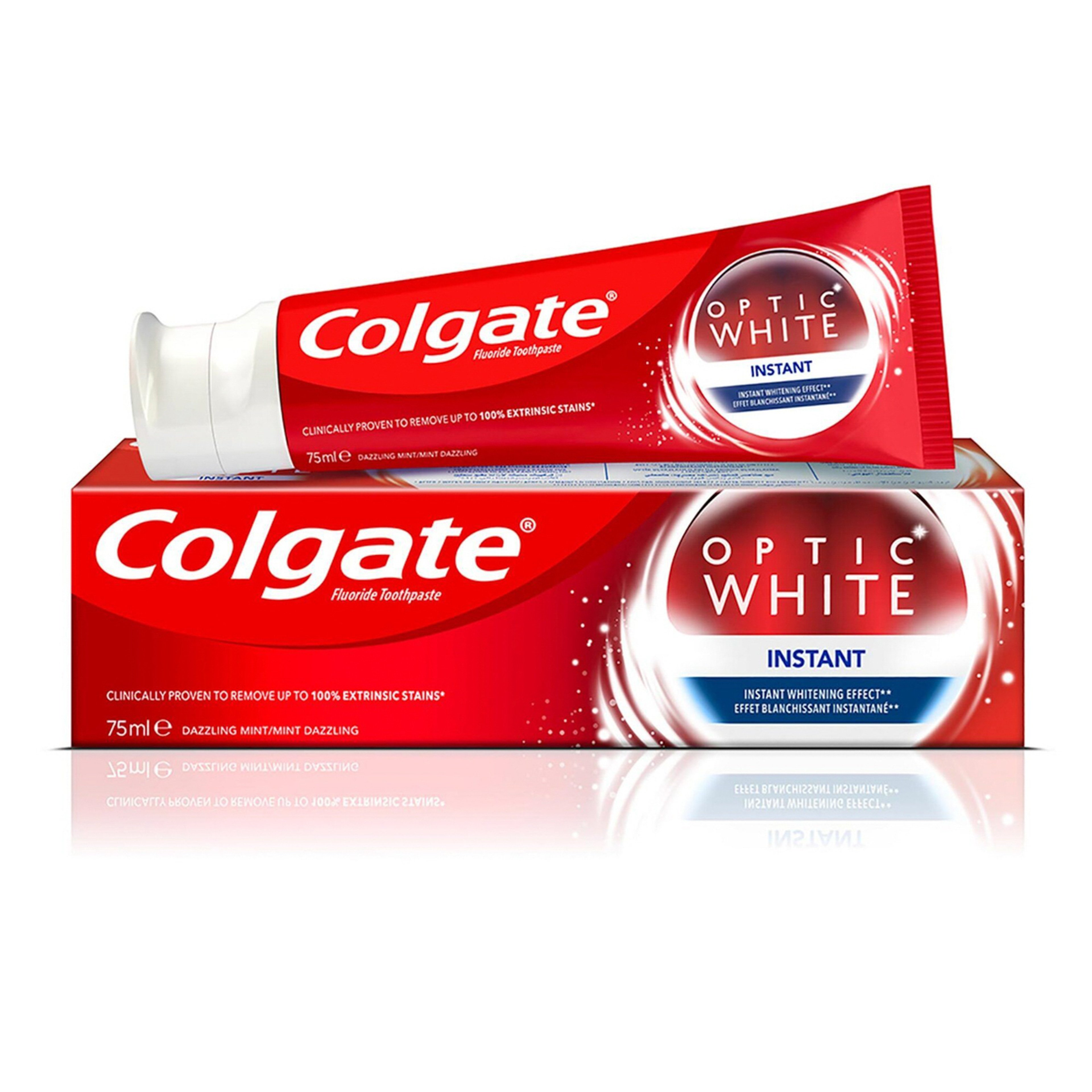 Colgate Optic White Instant Whitening Toothpaste 75Ml