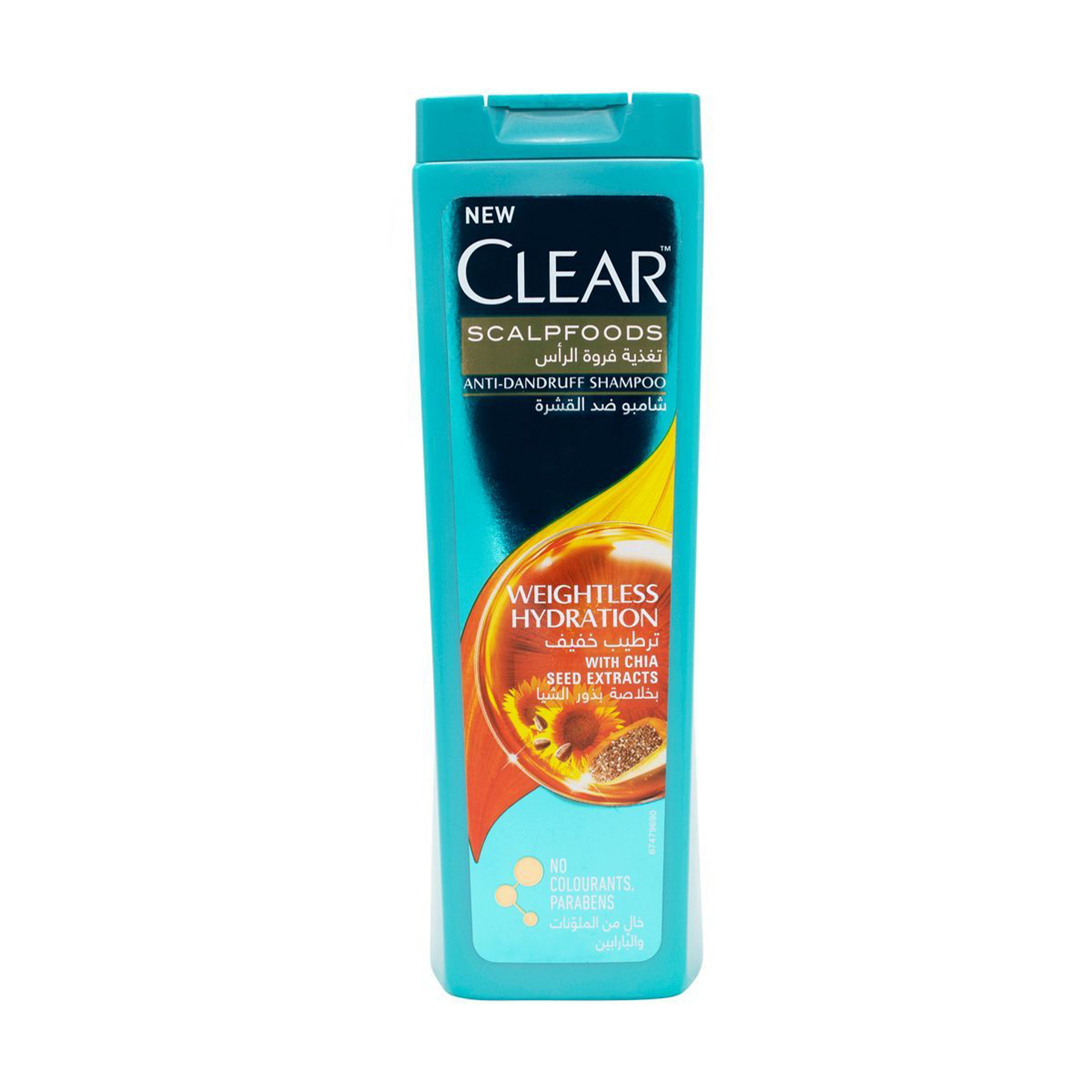 Clear Weightless Hydration Anti-Dandruff Shampoo 400Ml