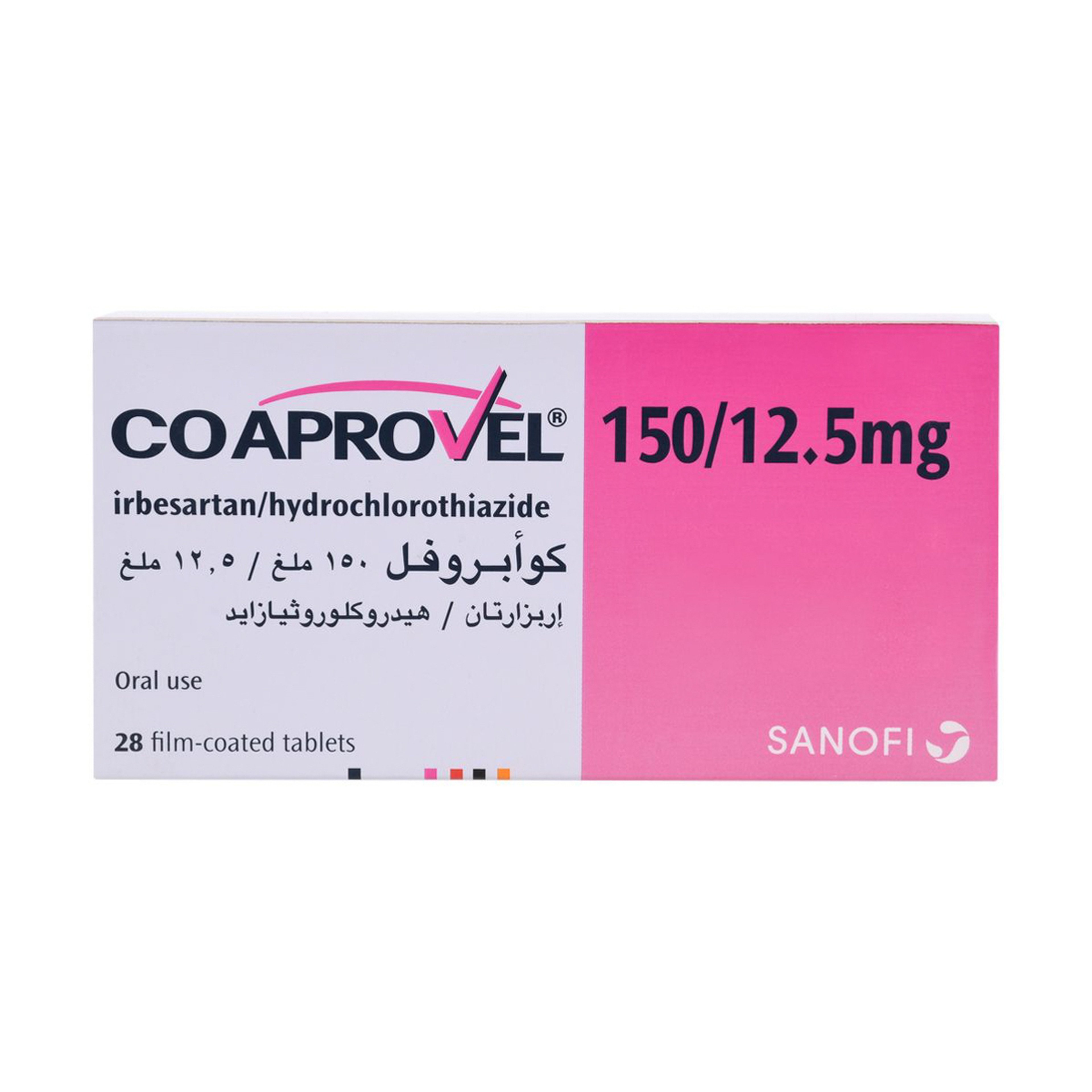 Co-Aprovel 150/12.5 Mg Tablet 28Pcs