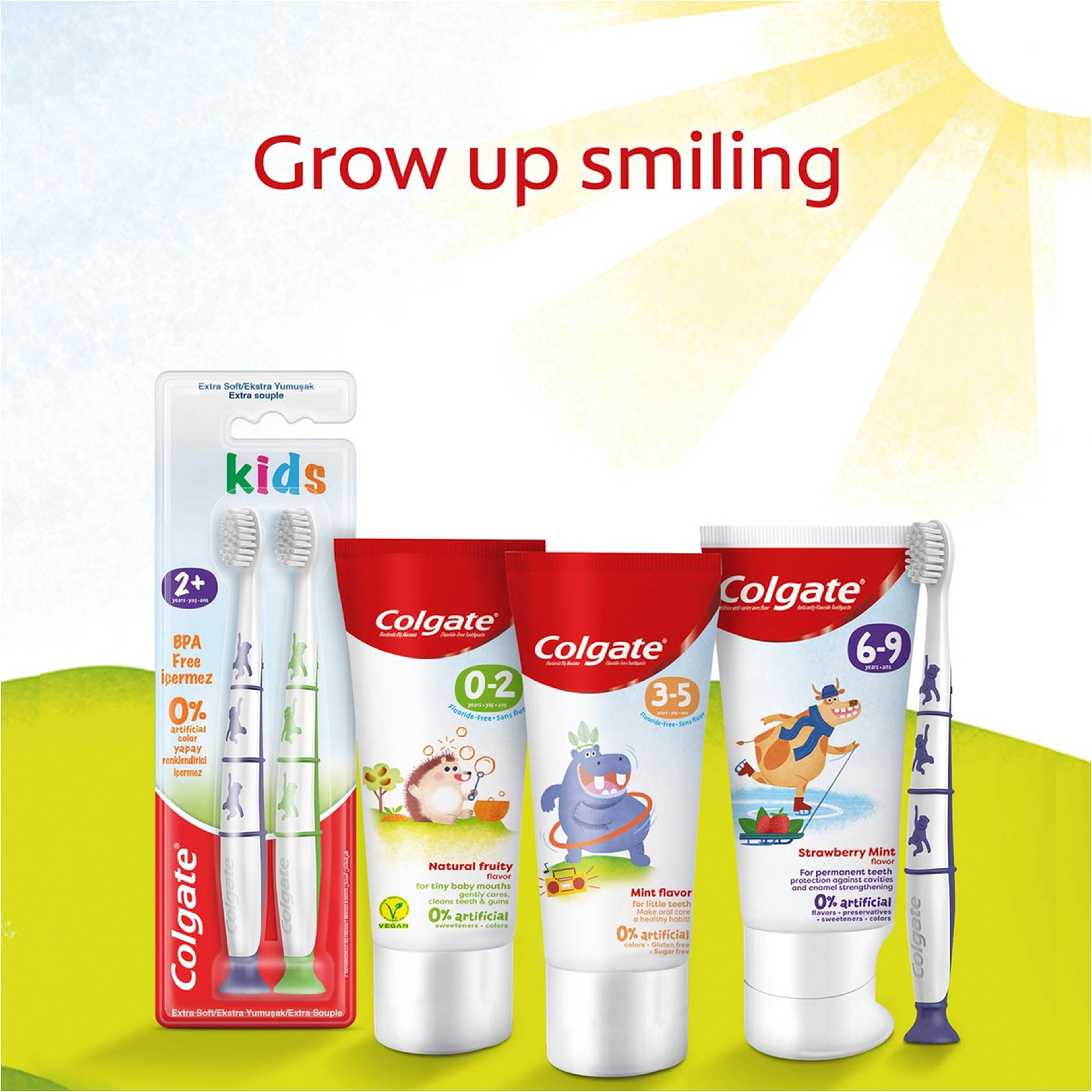 Colgate Kids 0% Artificial 3-5 Toothpaste 60Ml