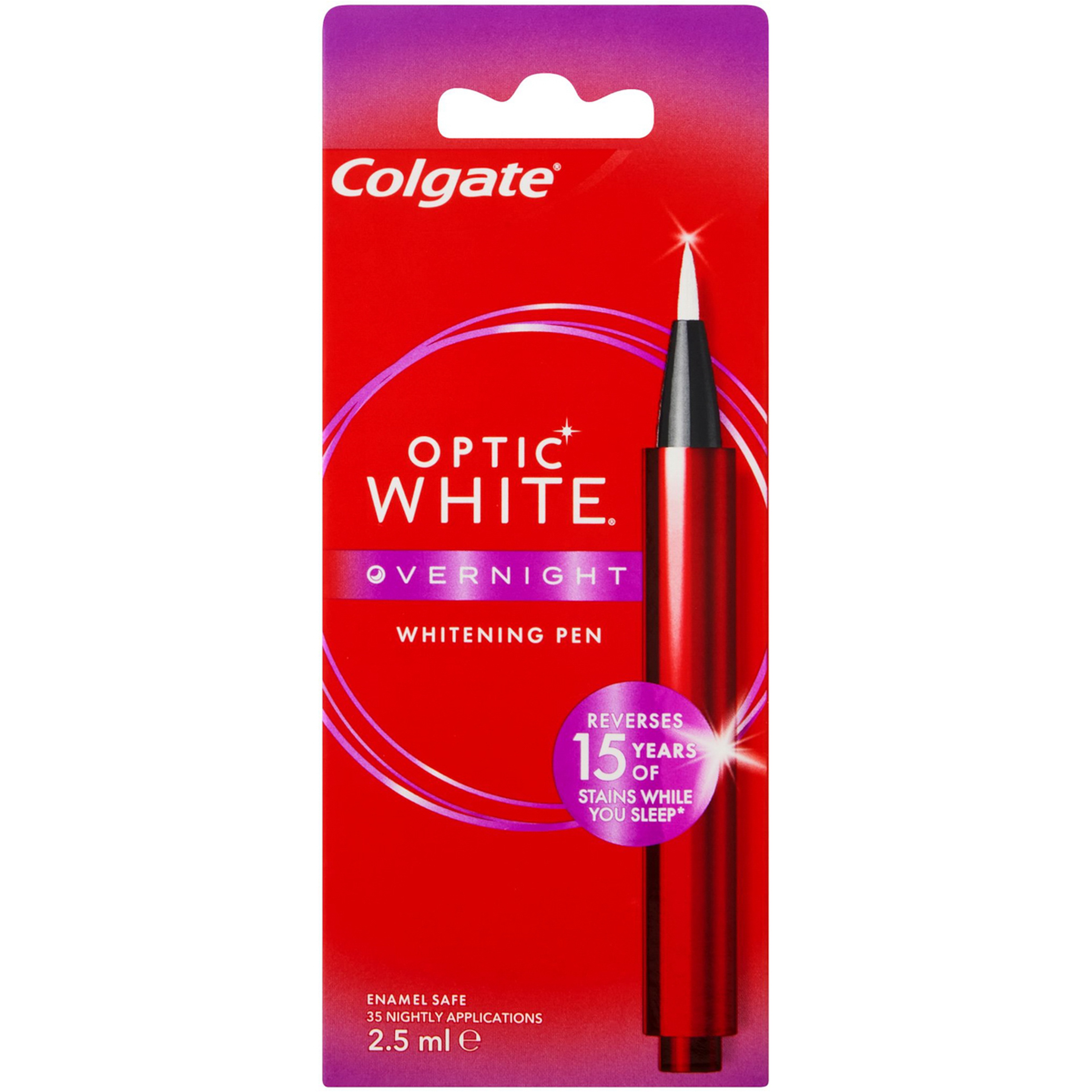 Colgate Optic White Overnight Pen 2.5 Ml