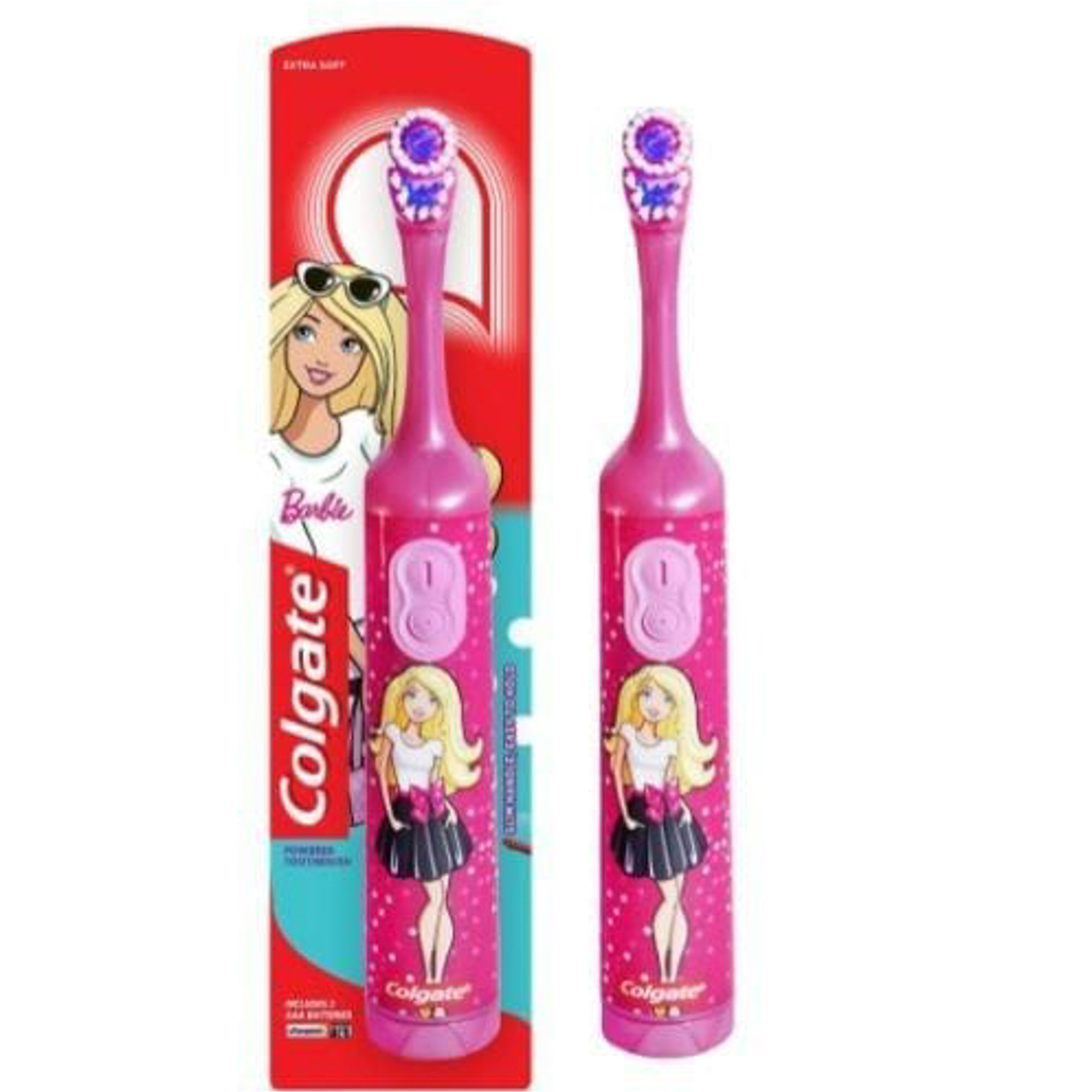 كولجيت فرشاة أسنان للأطفال بالبطارية باتمان/باربي