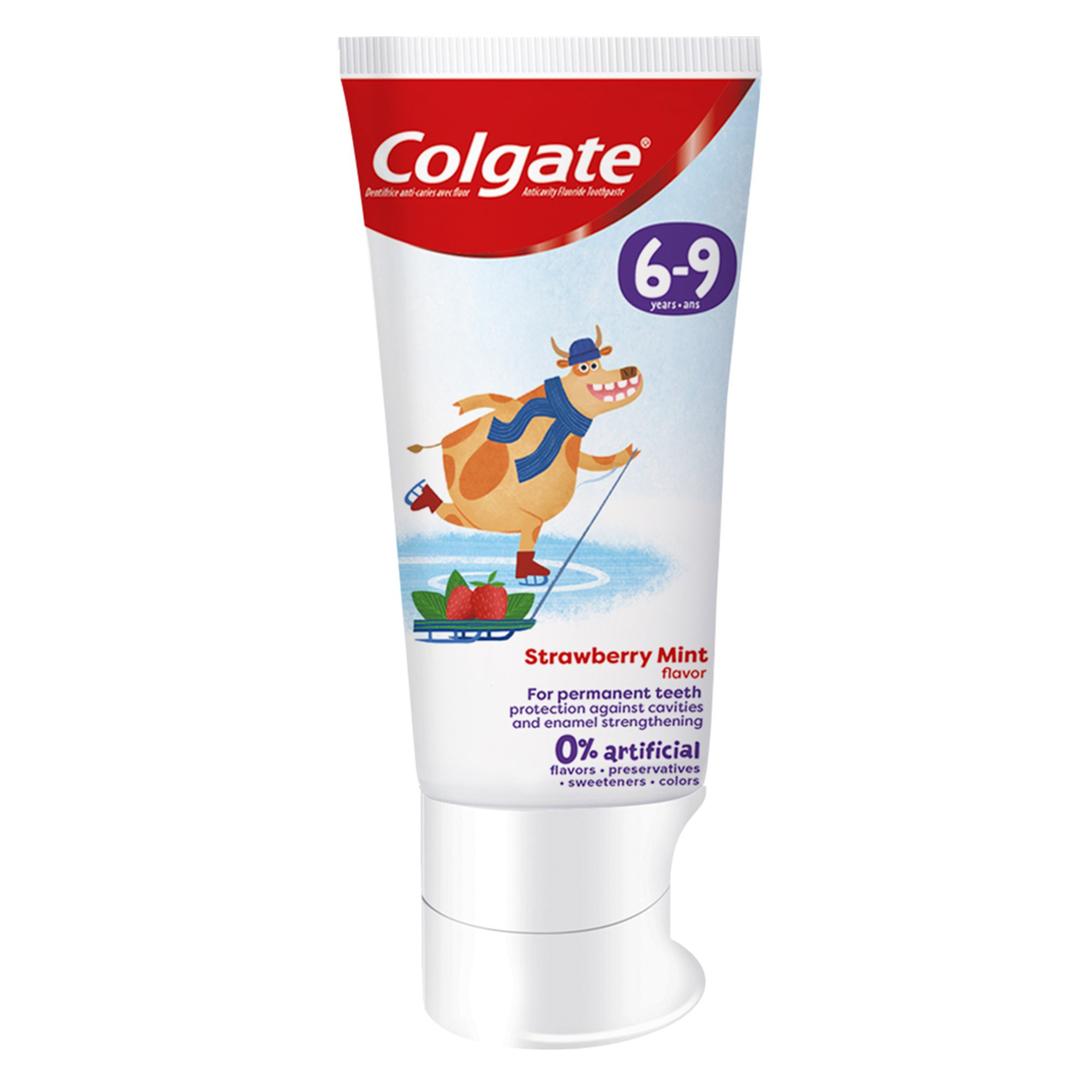 Colgate Kids Fluoride 0% Artificial 6-9 Toothpaste 60Ml