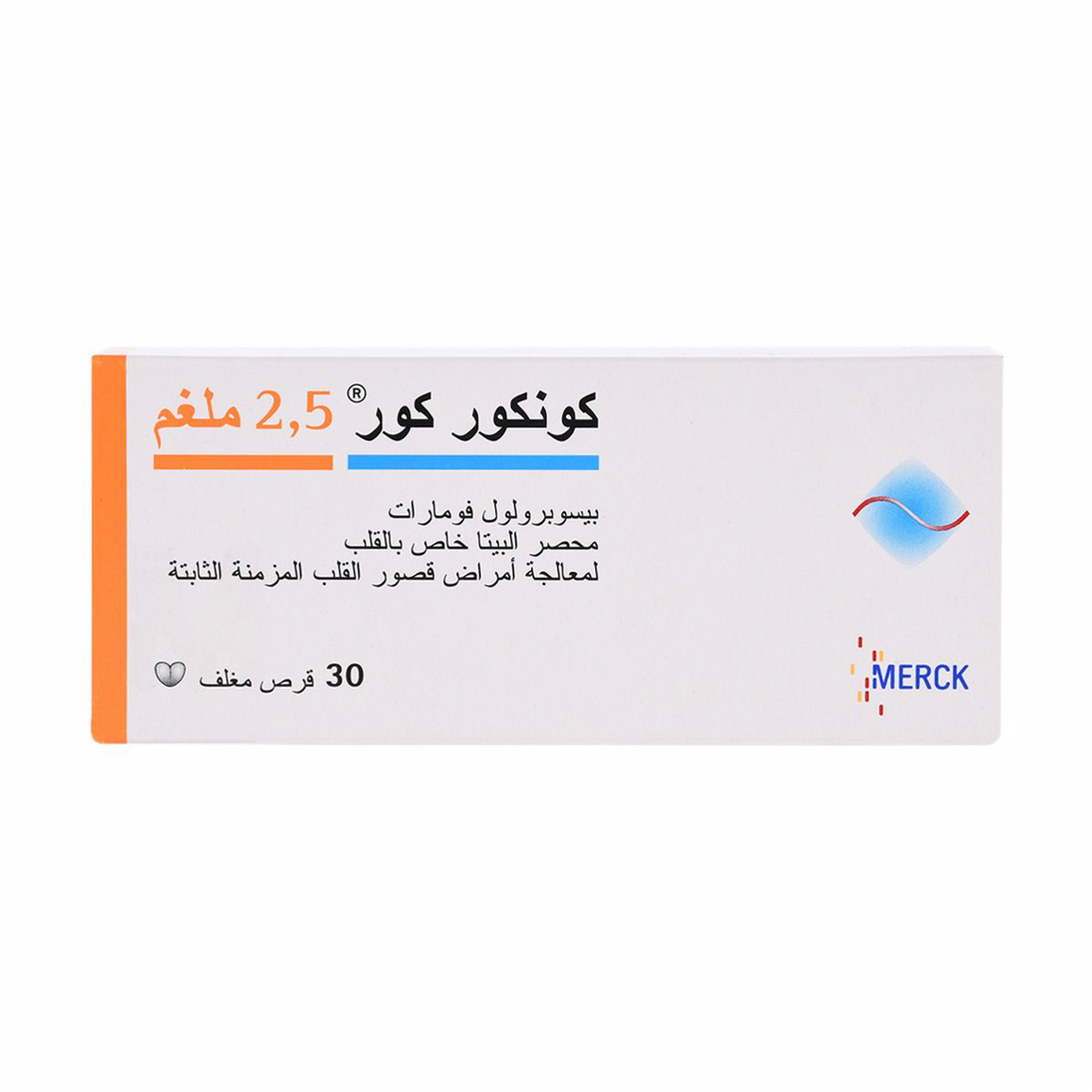 Concor Cor 2.5 Mg 30 Tab