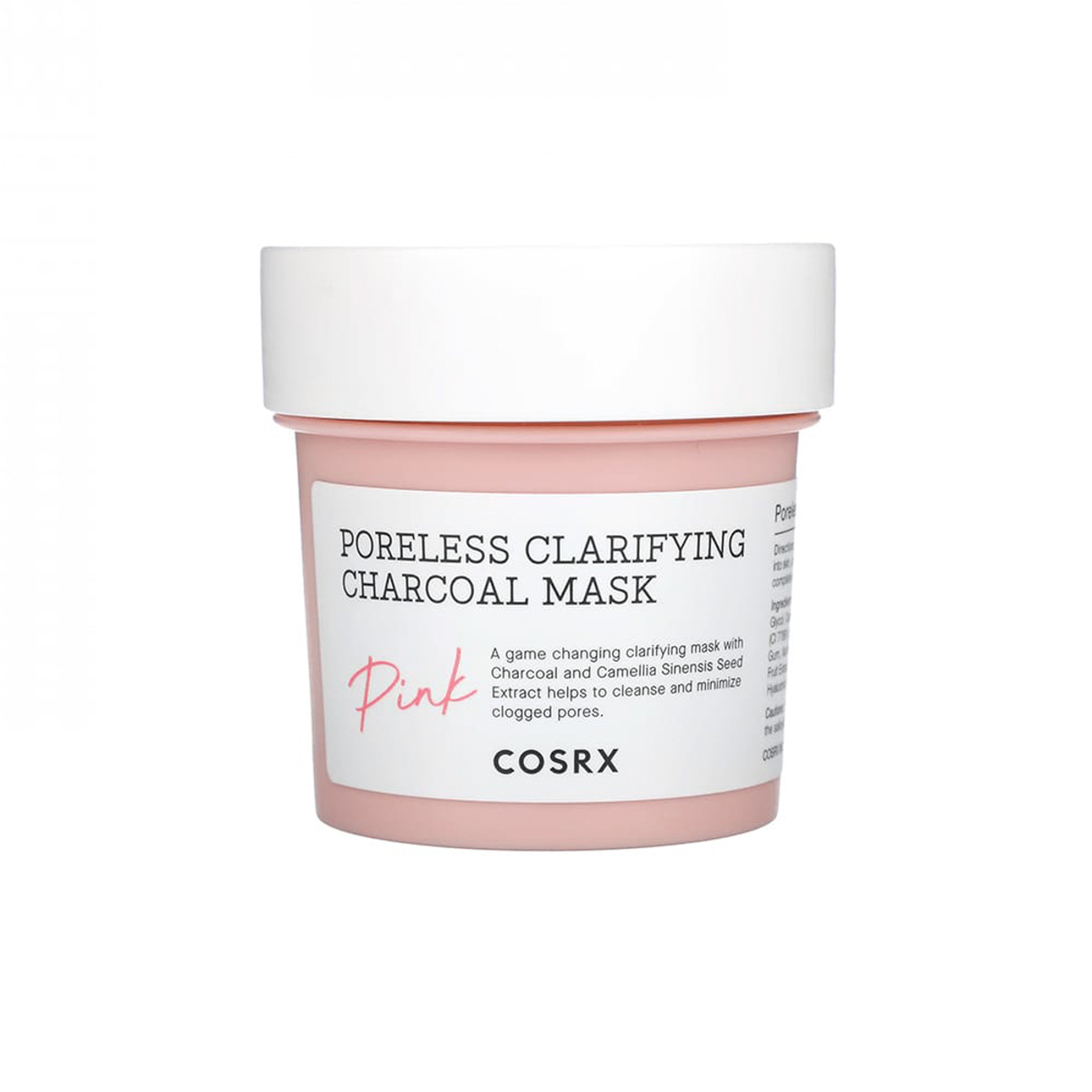 Cosrx Poreless Clarifying Charcoal Mask Pink