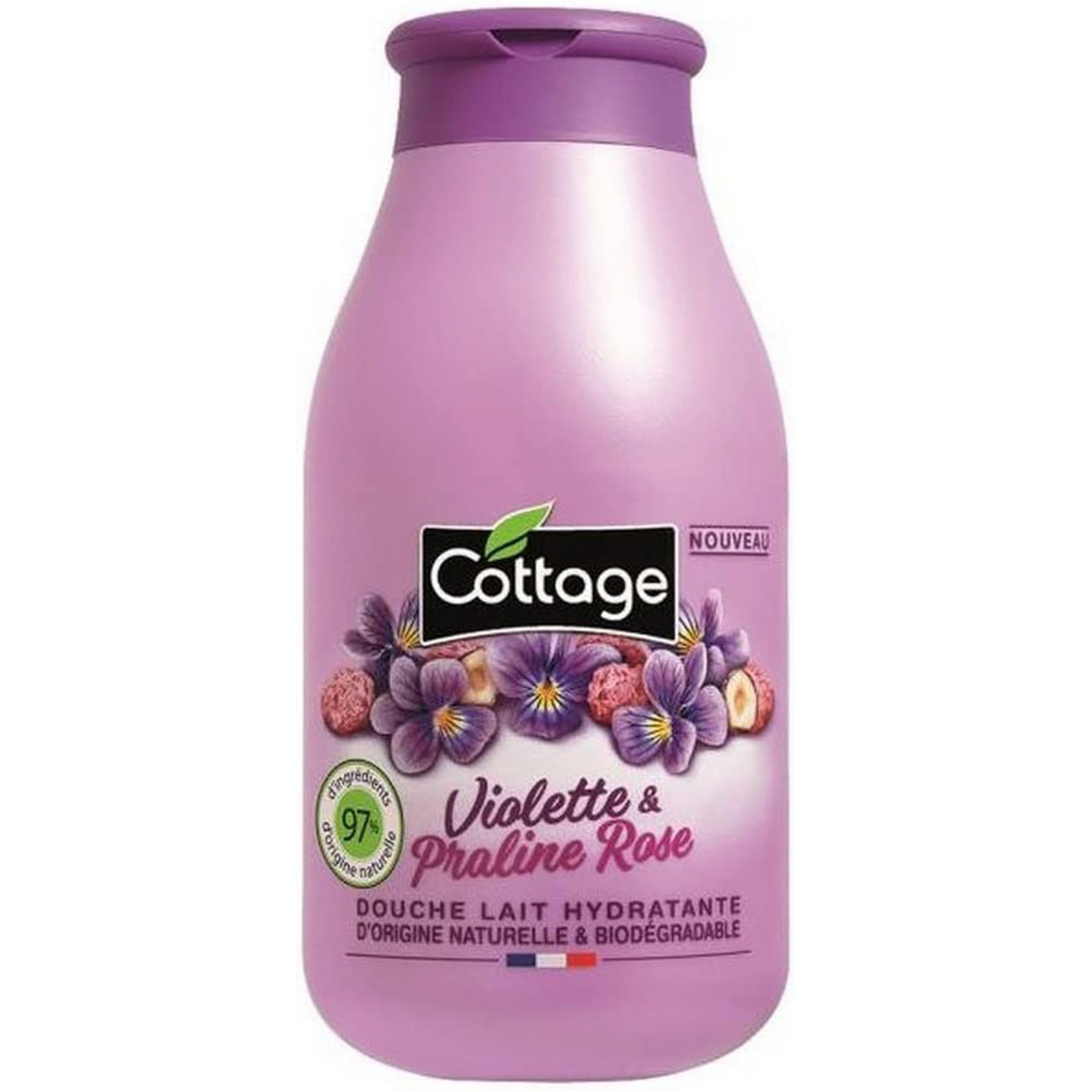 Cottage Moisturizing Shower Milk With Violets 250 Ml