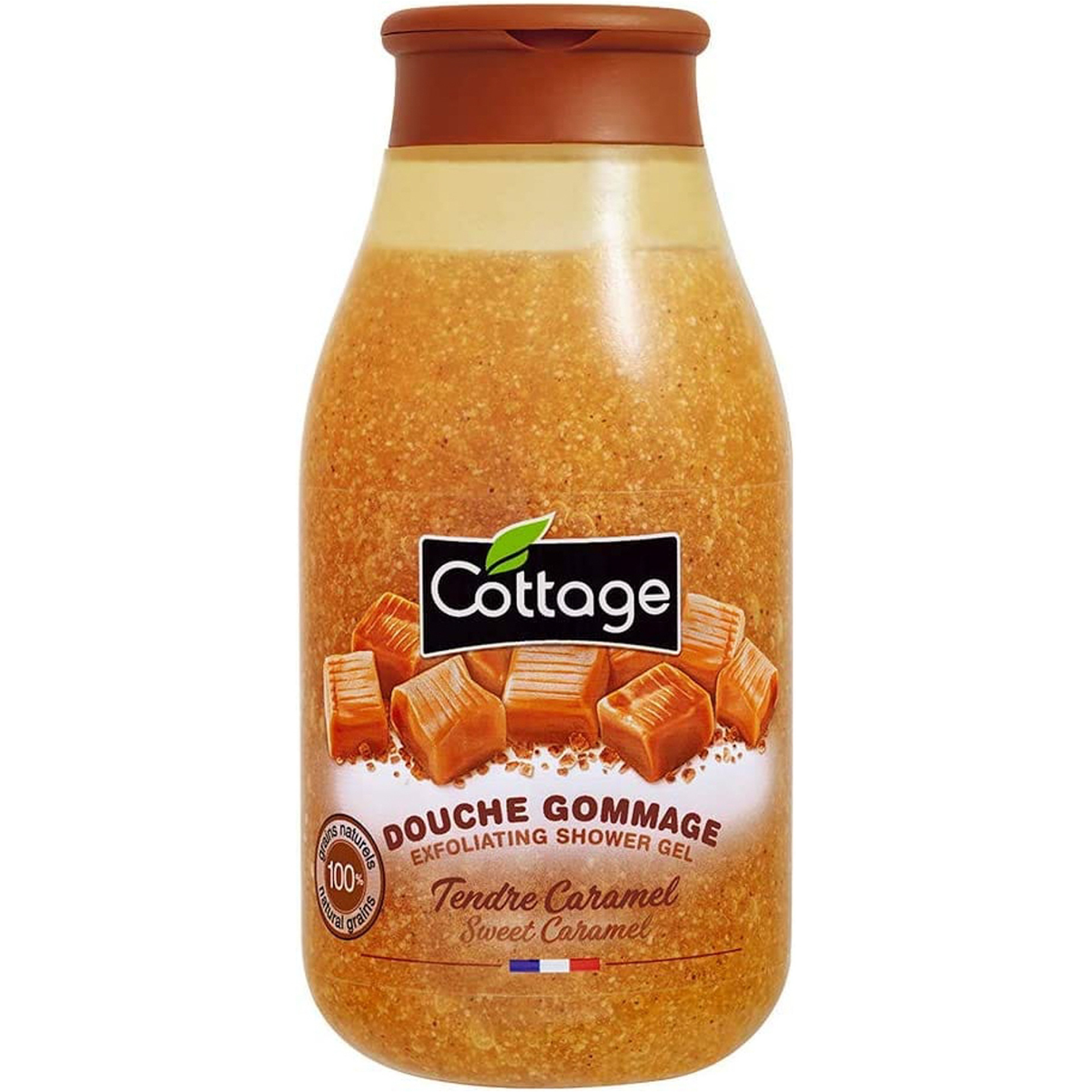 Cottage Exfoliating Shower Gel Sweet Caramel 270 Ml