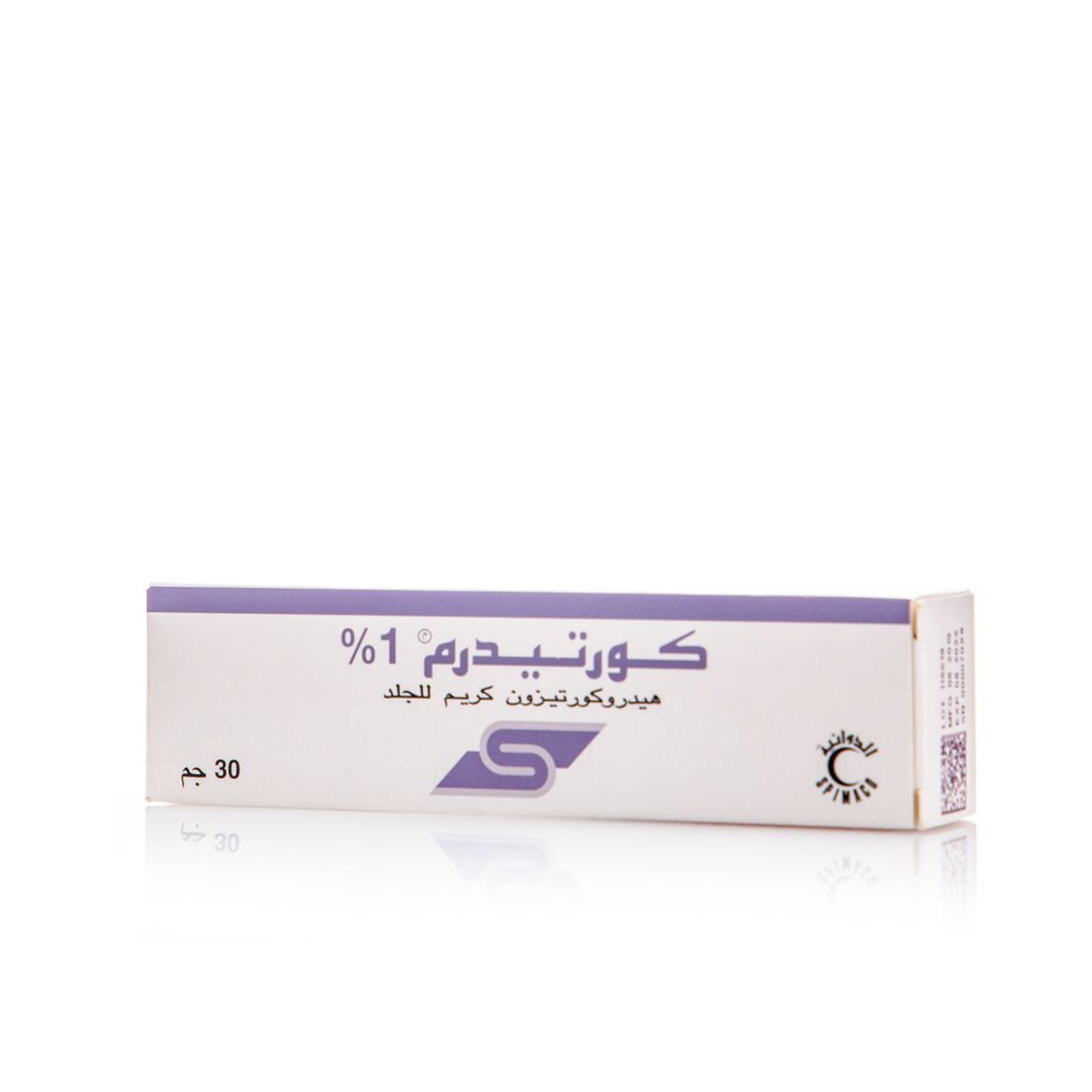 كورتيديرم، كريم، 1%-30جم