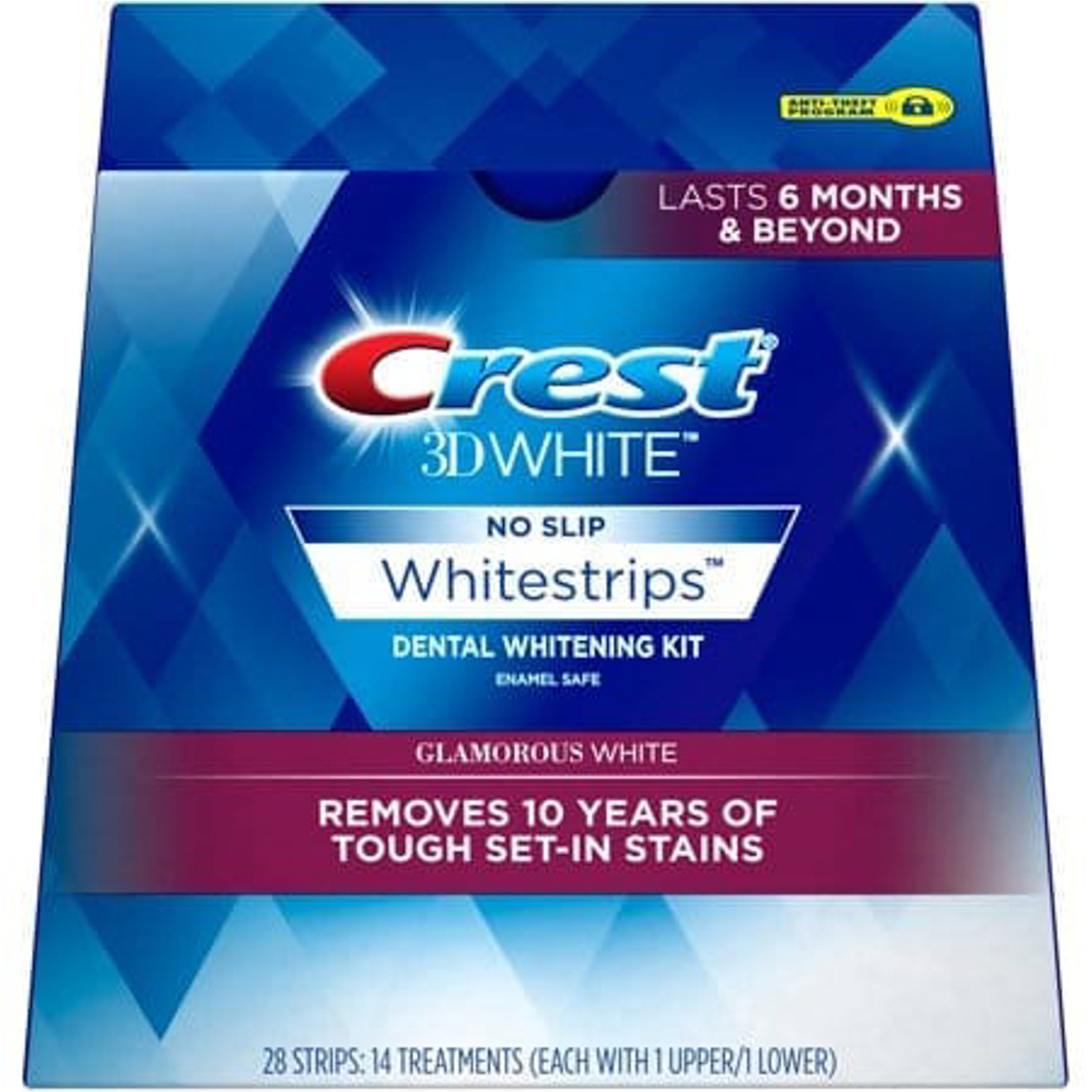Crest 3D Whitestrips Glamorous White 28 Piece