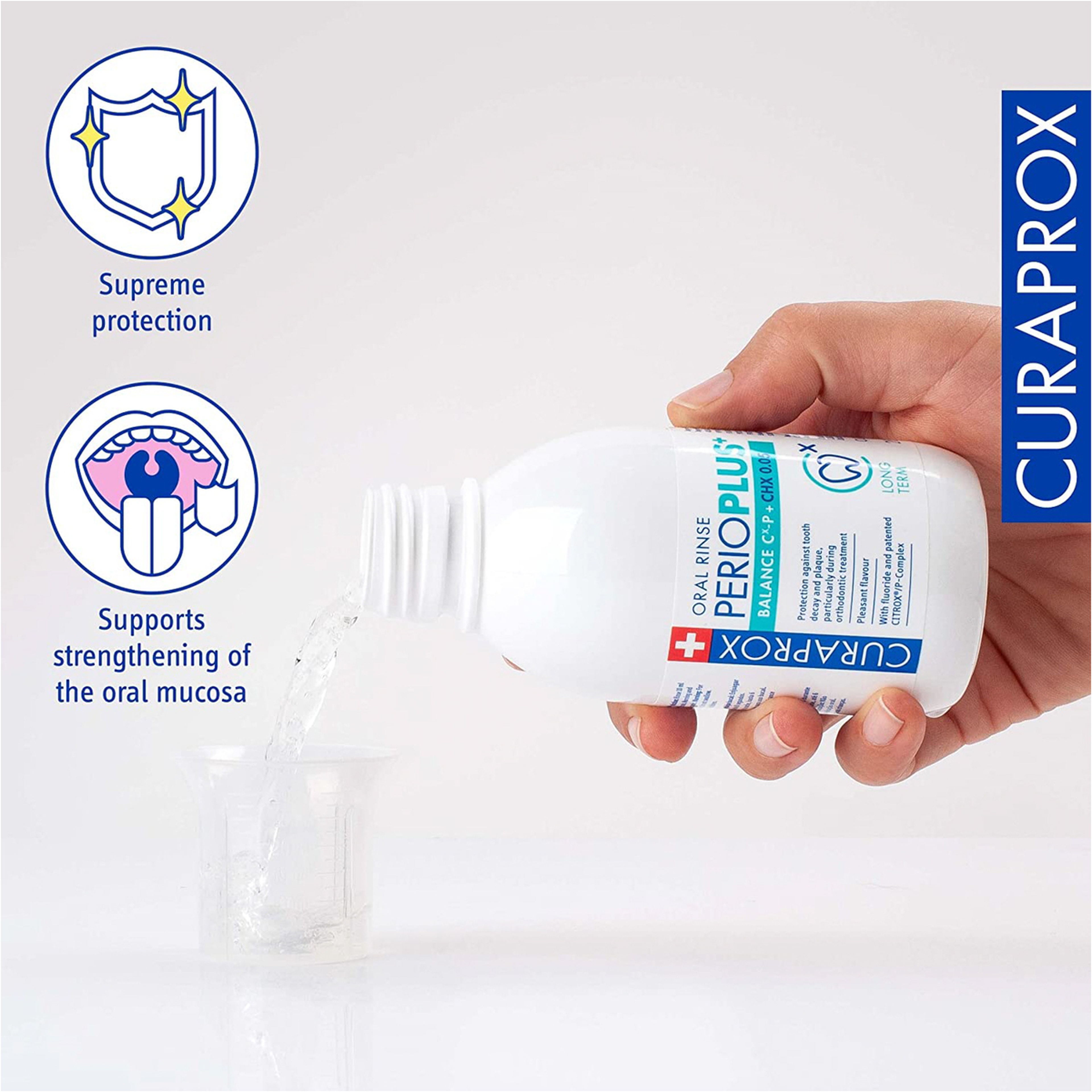 Curaprox Perio Plus Balance 0.05% Mouthwash 200 Ml