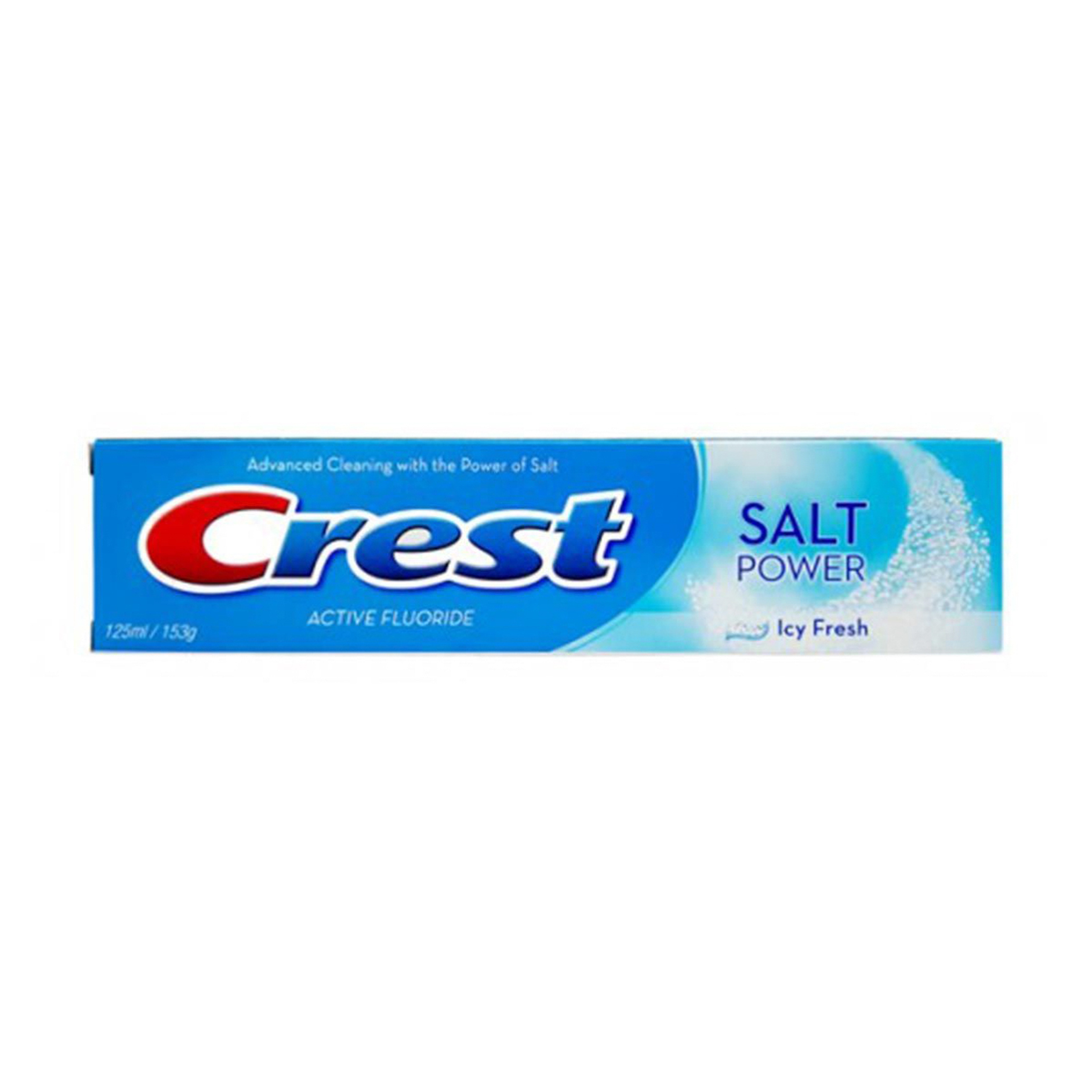 Crest Toothpaste Cavity Protection Salt Power
