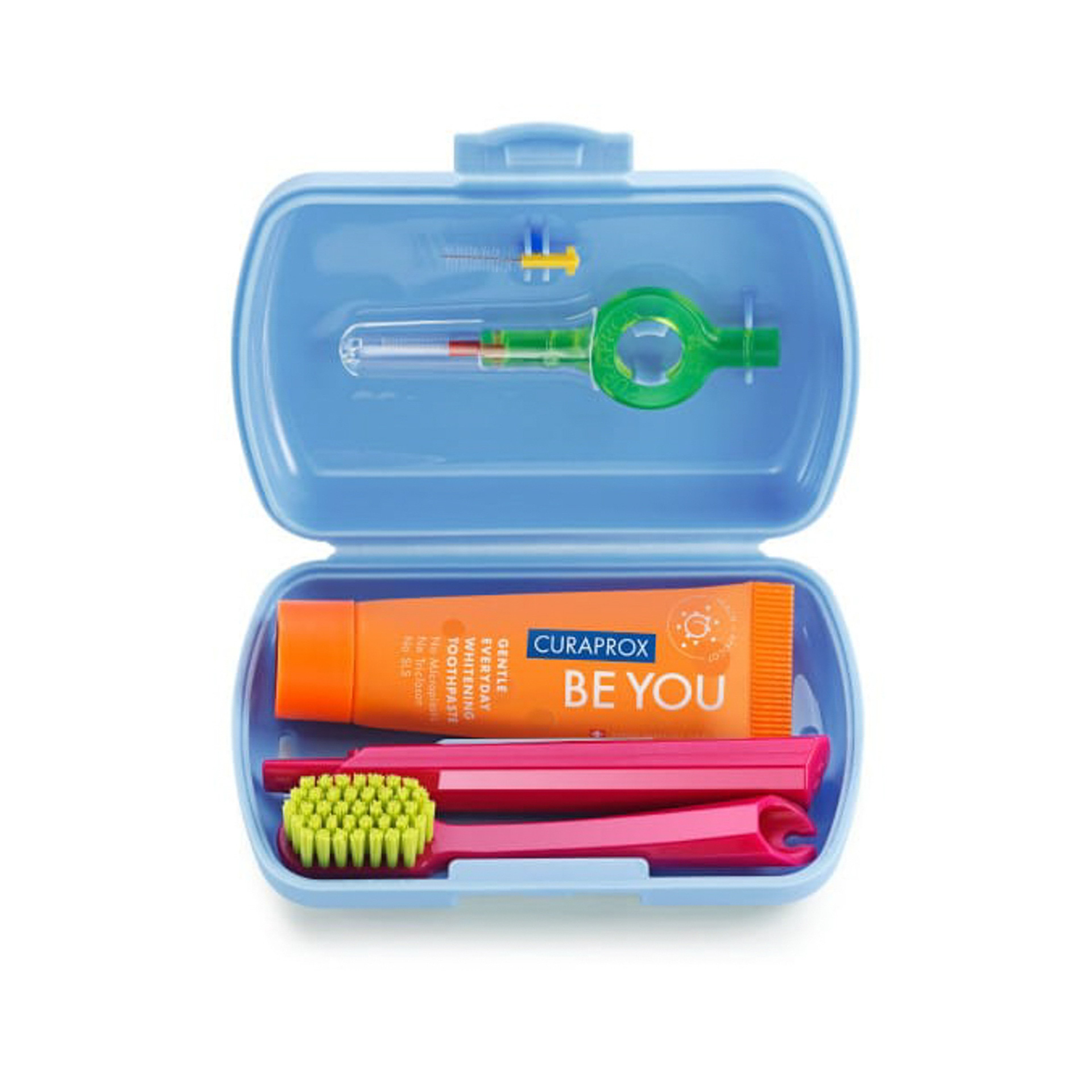 كيورابروكس مجموعة سفر لون ازرق