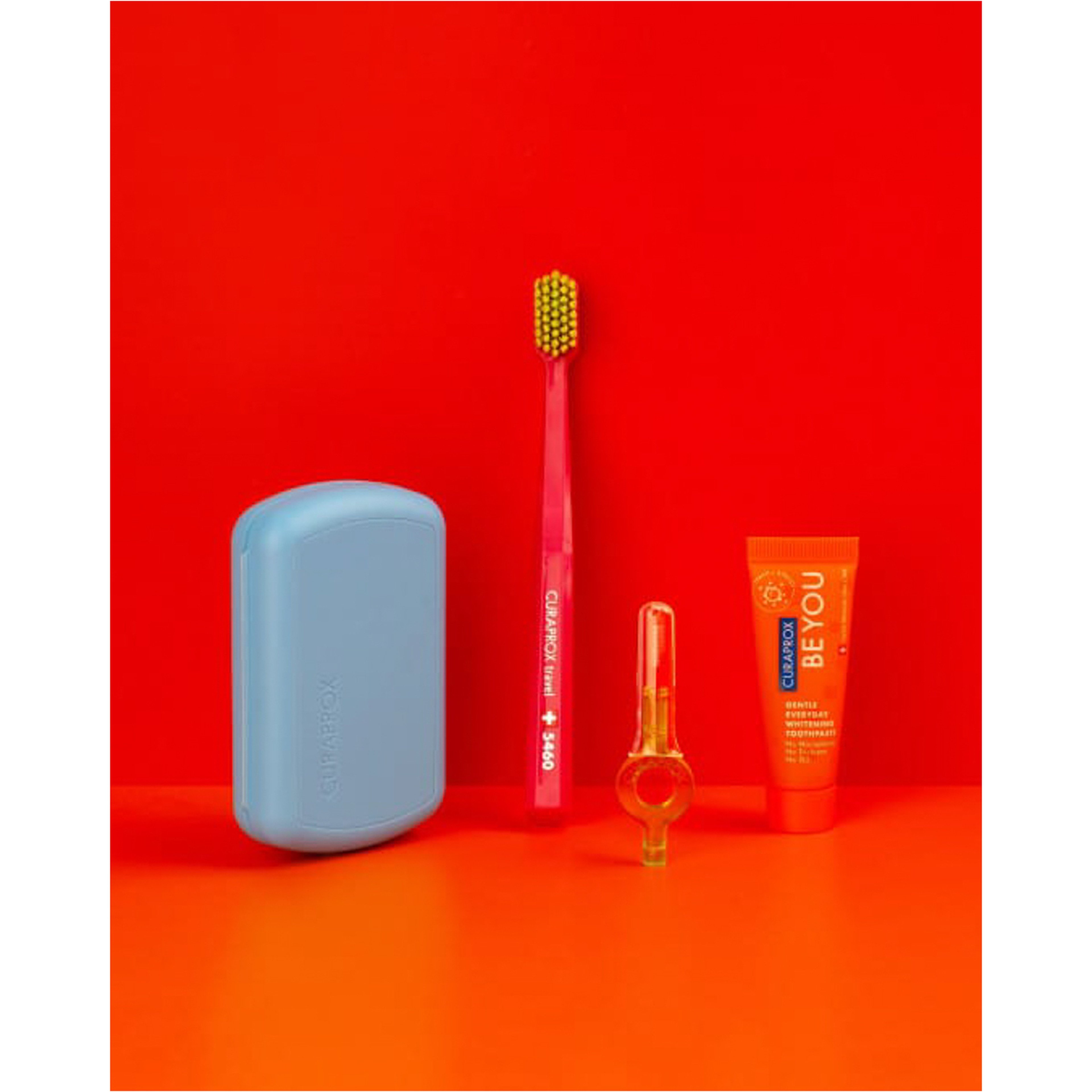 كيورابروكس مجموعة سفر لون ازرق