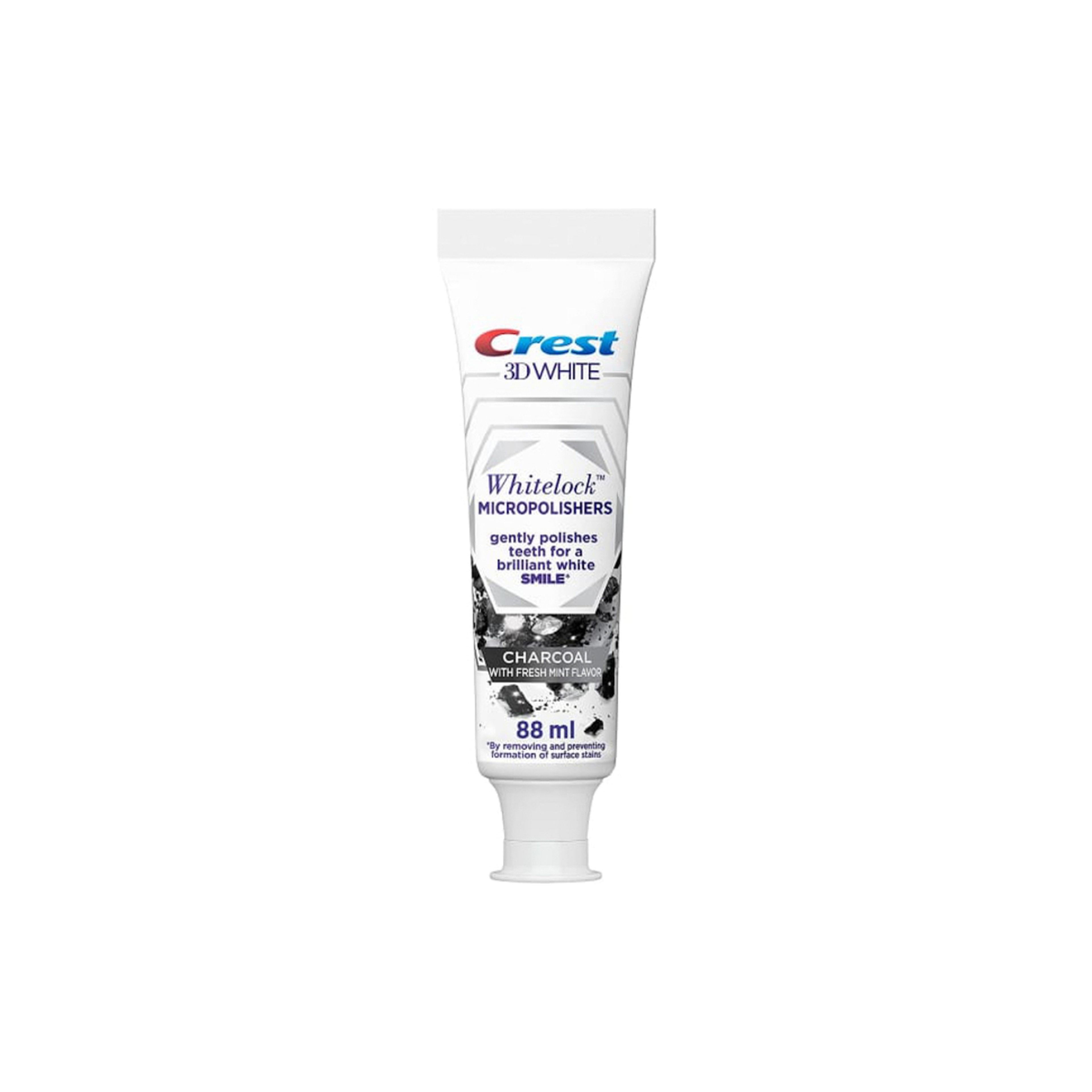 Crest Toothpaste 3D White Whitelock Charcoal 88 Ml