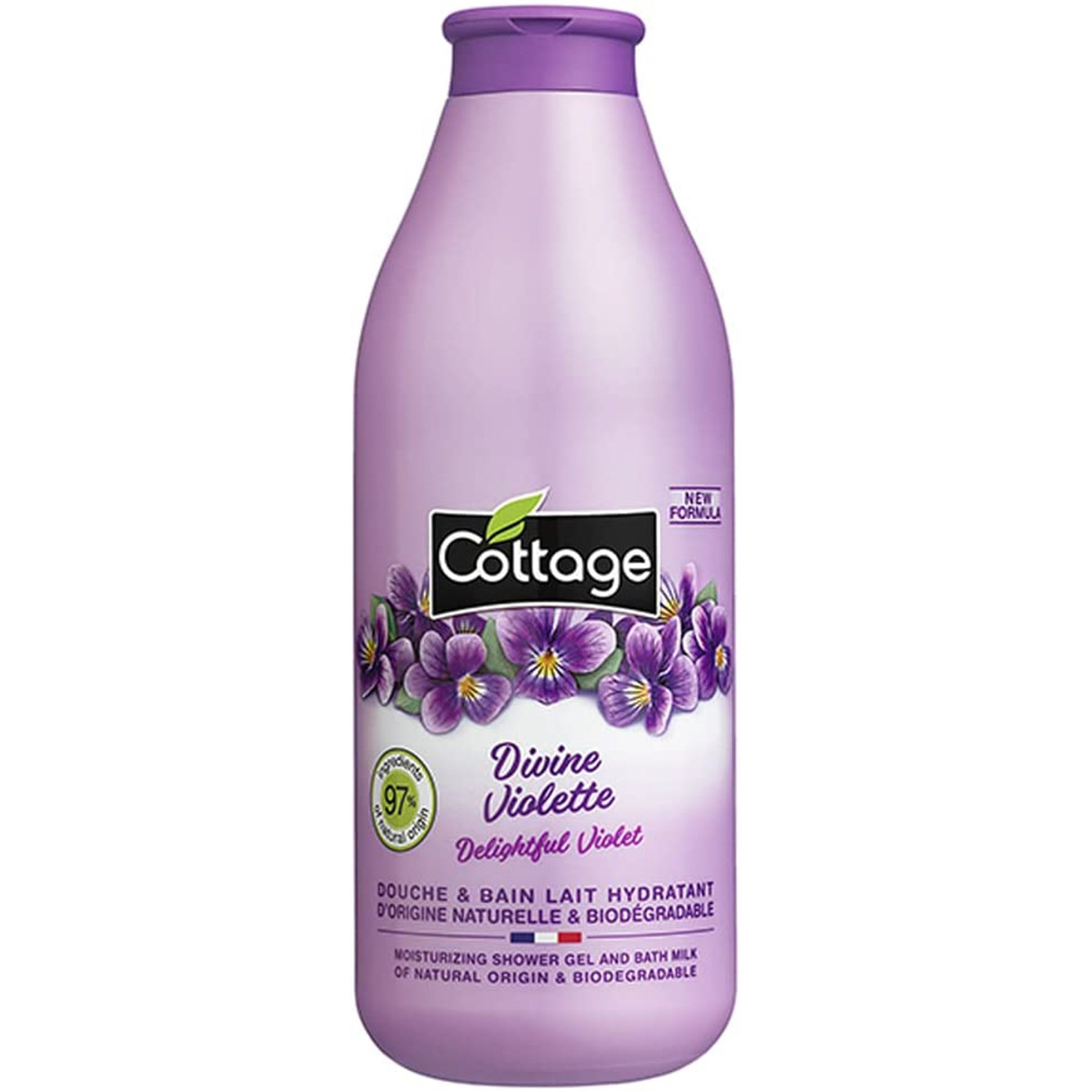 Cottage Shower Gel Soft Violet Extracts - 750 Ml