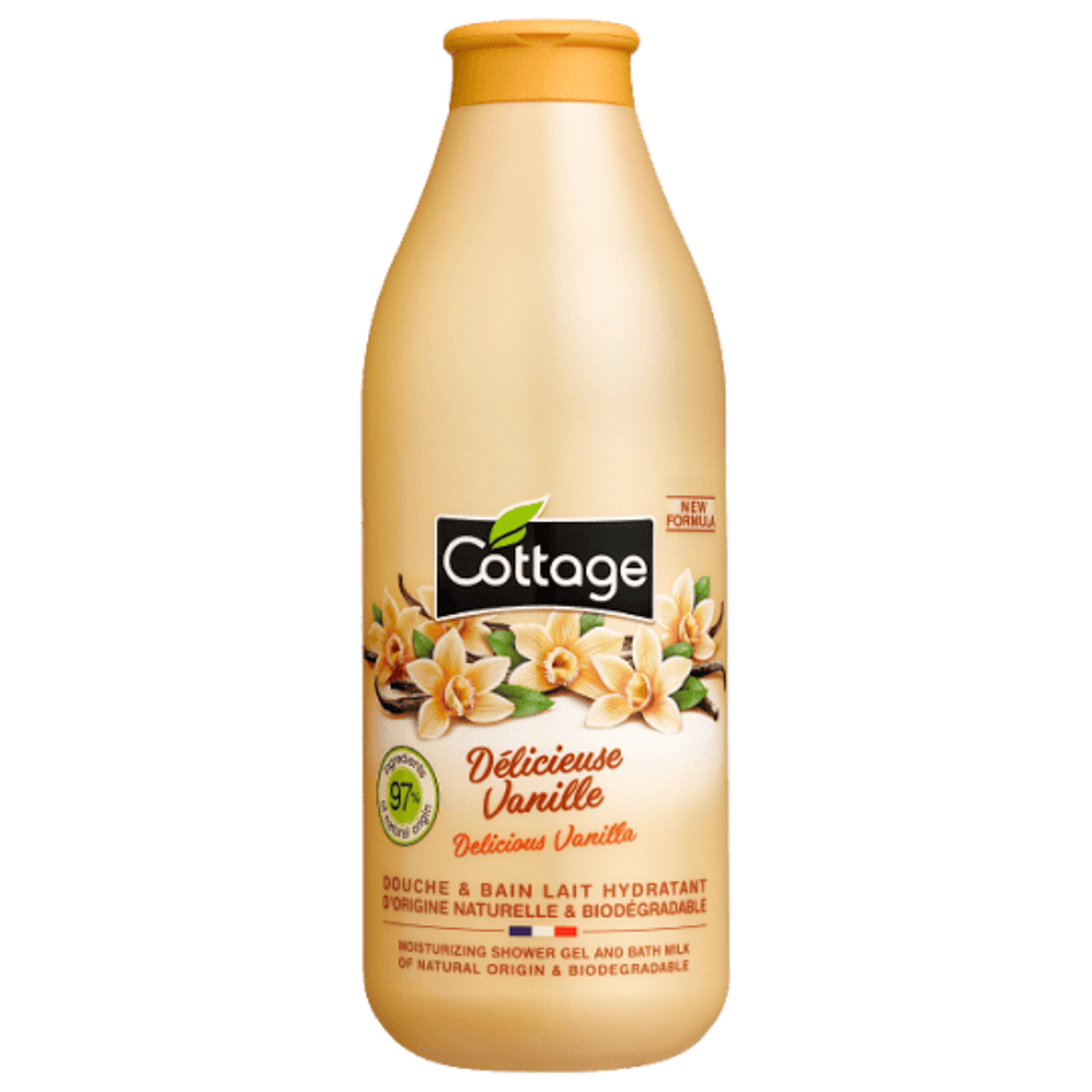 Cottage Shower Gel Vanilla Milk 750 Ml